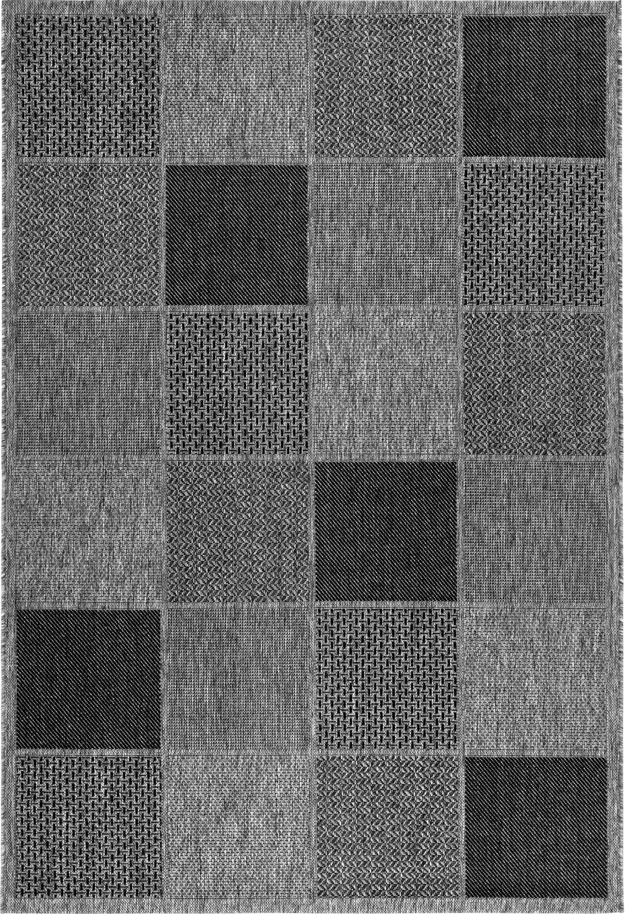 calo-deluxe Teppich »Perugia 1040« rechteckig 7 mm Höhe In- und Outdoor geeignet, Wohnzimmer