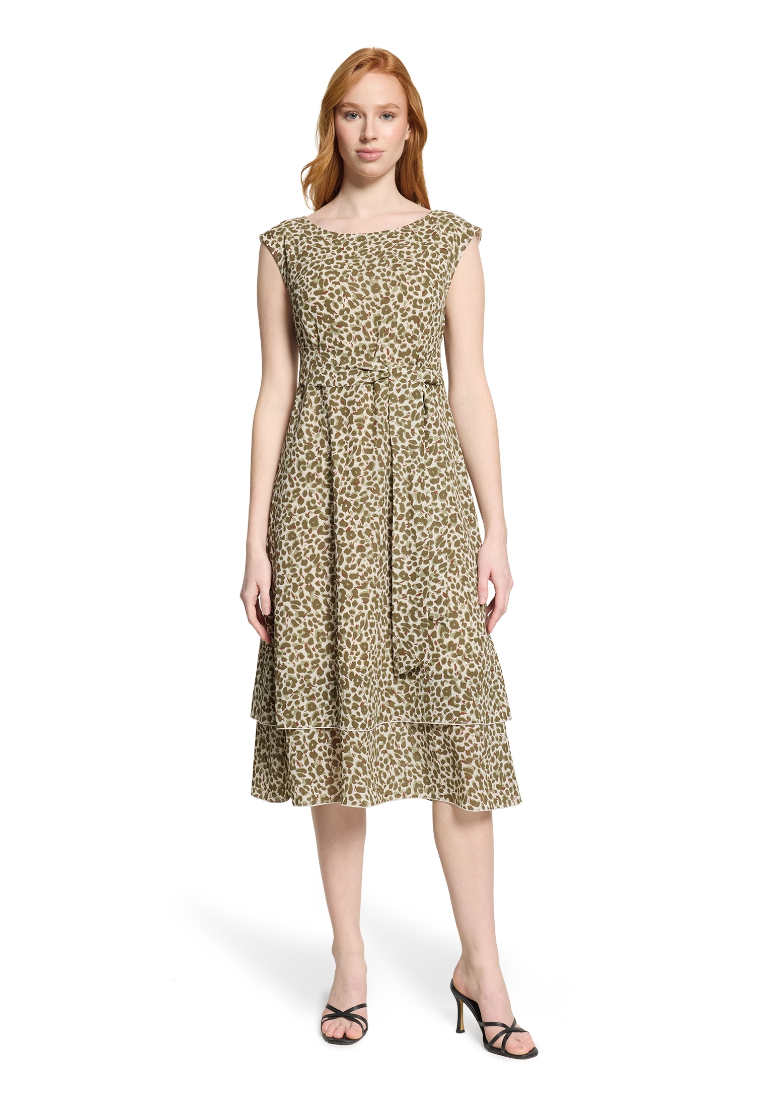 Betty Barclay Chiffonkleid »Chiffonkleid mit Bindegürtel«