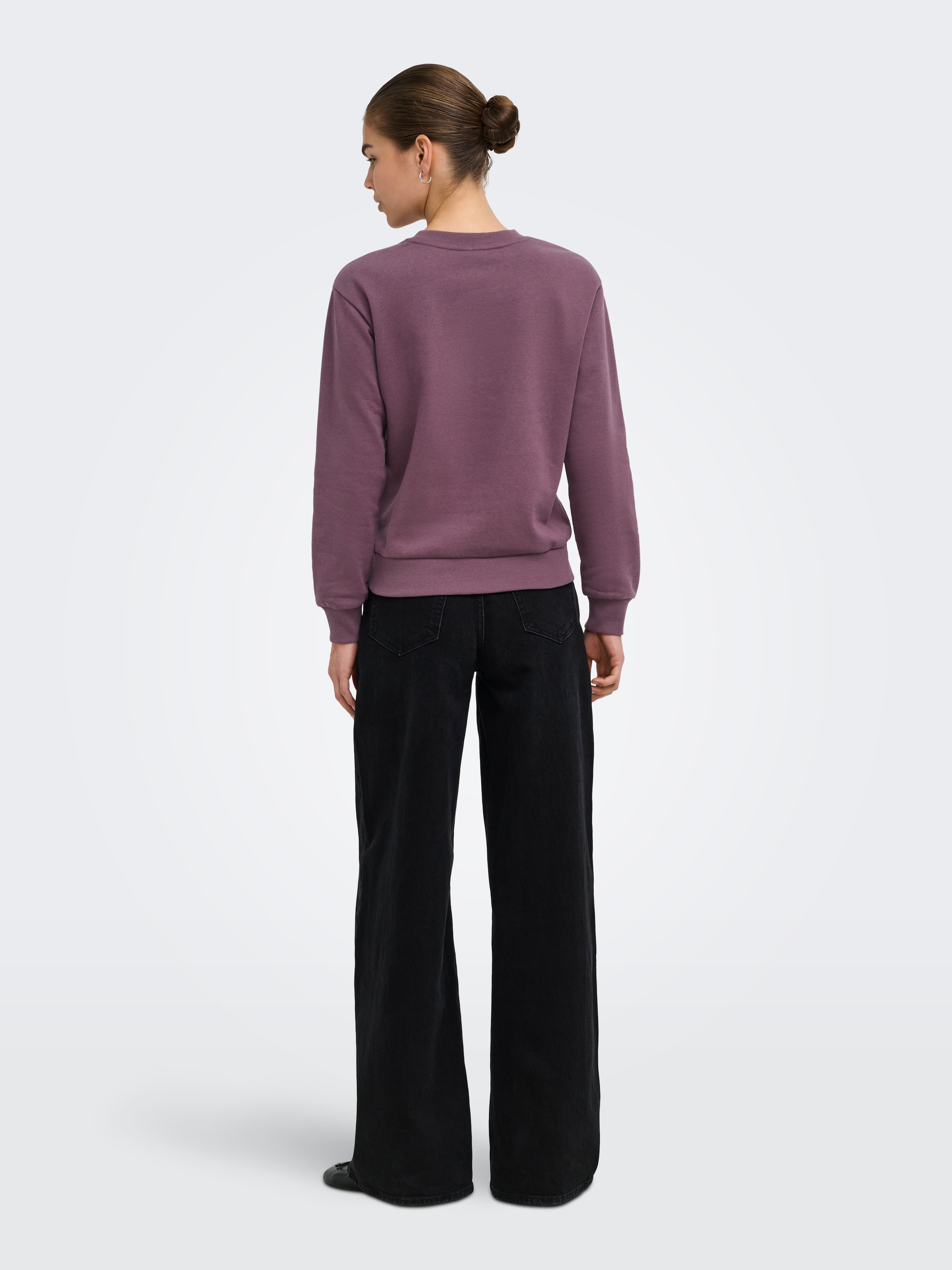 JDY Sweatshirt »JDYPARIS L/S EMB SWEAT JRS NOOS«, Baumwollmischung, regular fit
