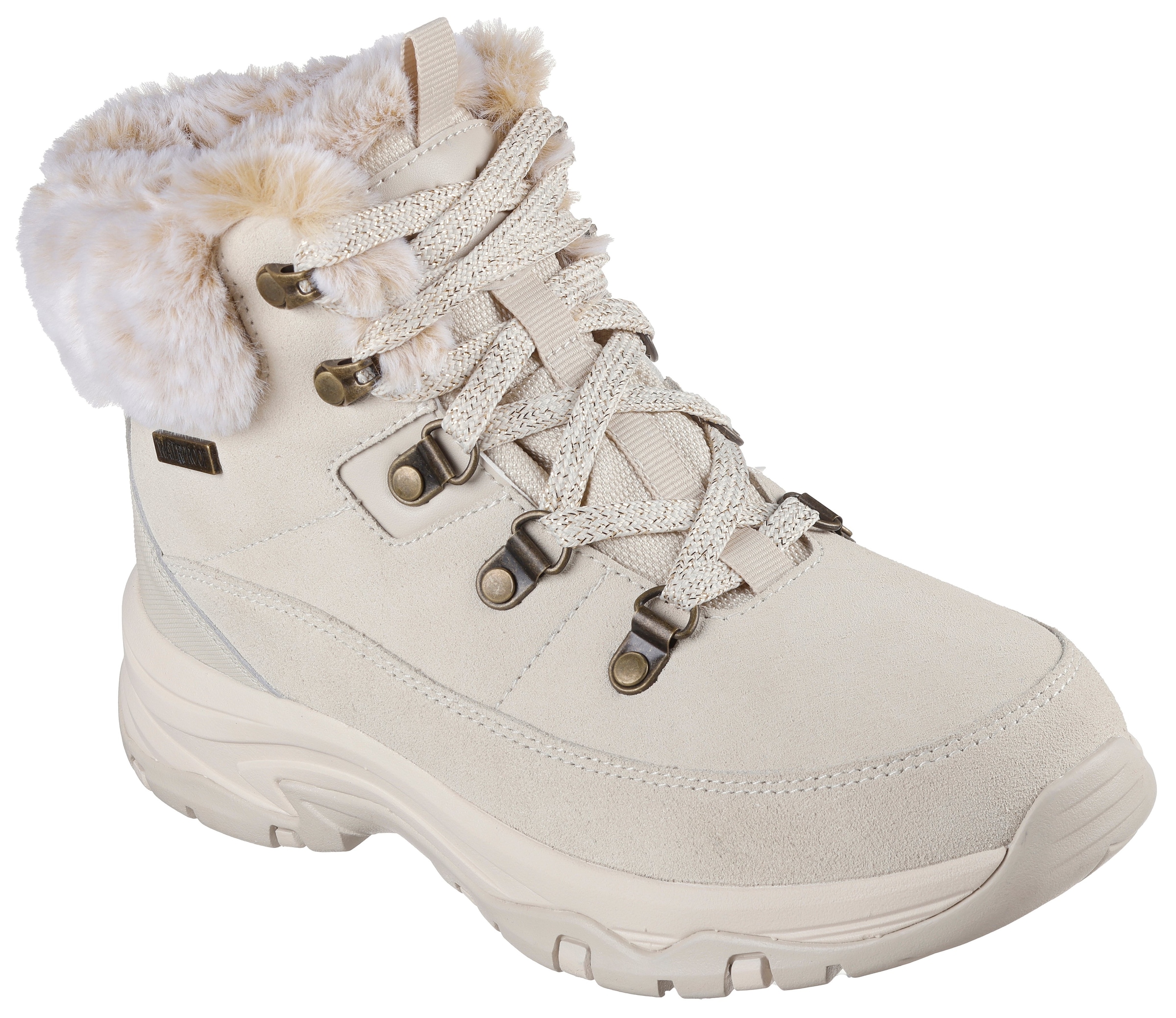 Skechers Winterboots »TREGO-SNOW WORRIES«  Chunky Boots, Freizeitschuh, Winterstiefel mit Plateausohle
