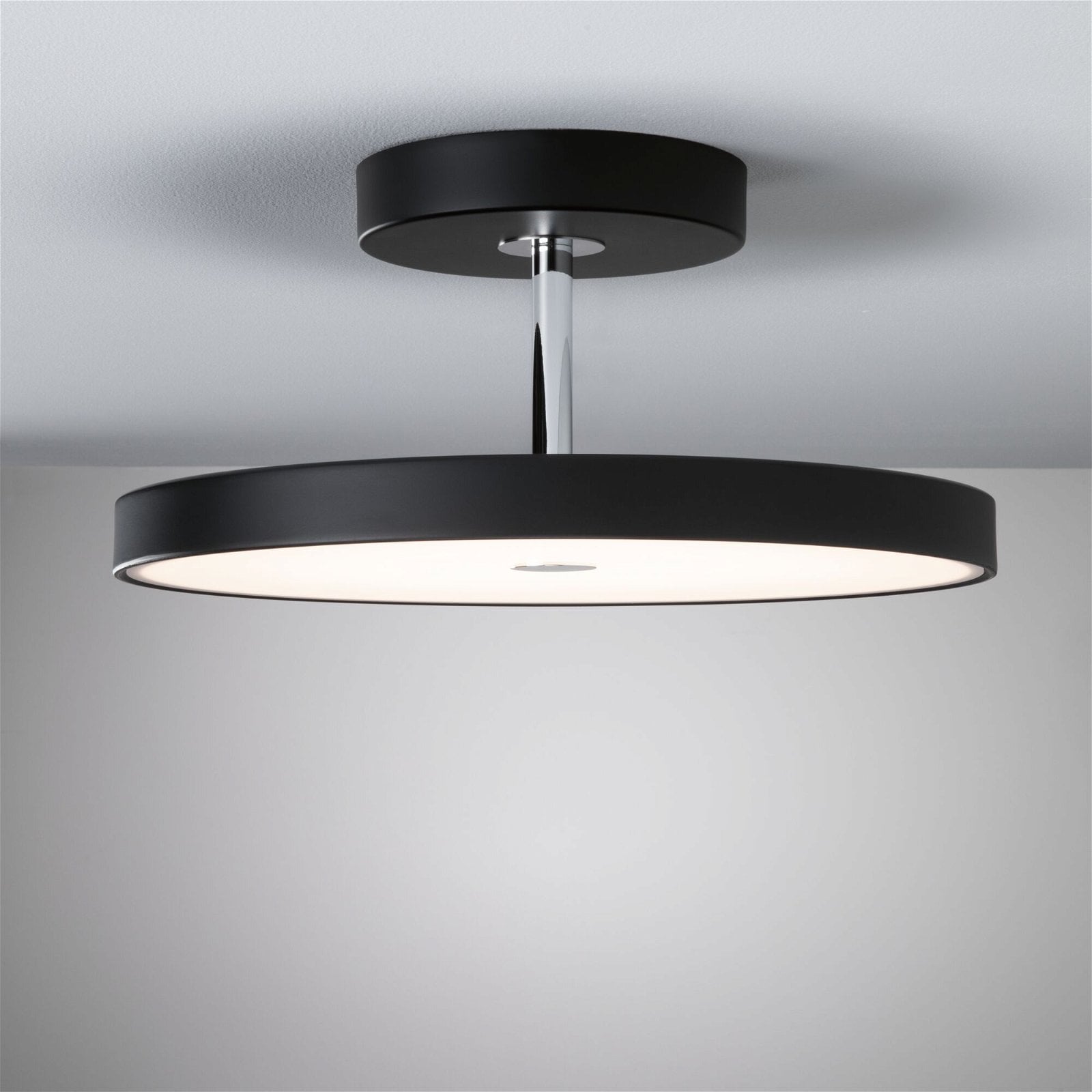Paulmann LED Deckenleuchte »Hildor Smart Home Zigbee 30W 400 mm Schwarz 230V Metall/Kunststoff«, 1 flammig, dimmbar