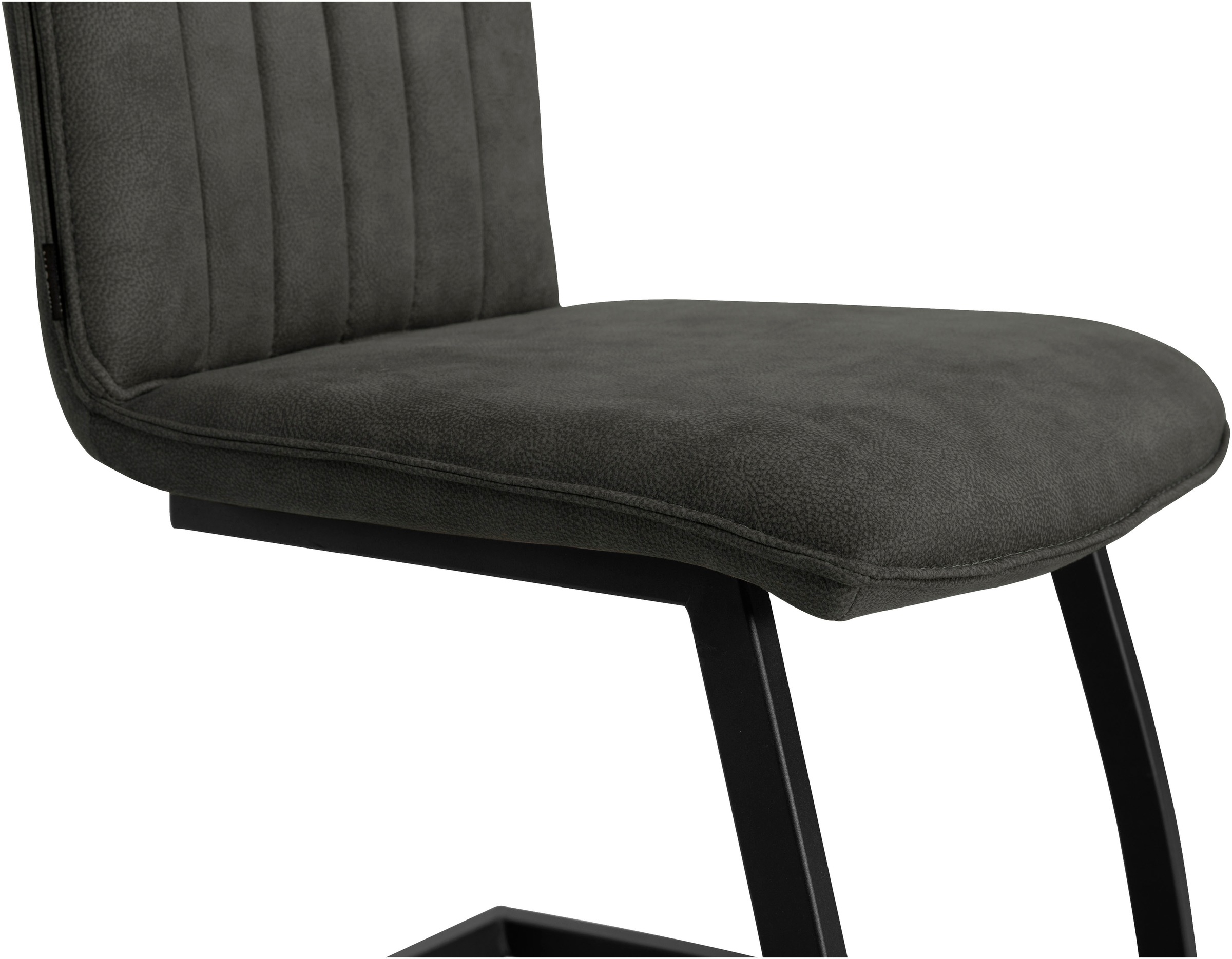 OMG Design Freischwinger »Amara«, (Set), 2 St., Stoff, Esszimmerstuhl, Küchenstuhl, pflegeleichter Bezug