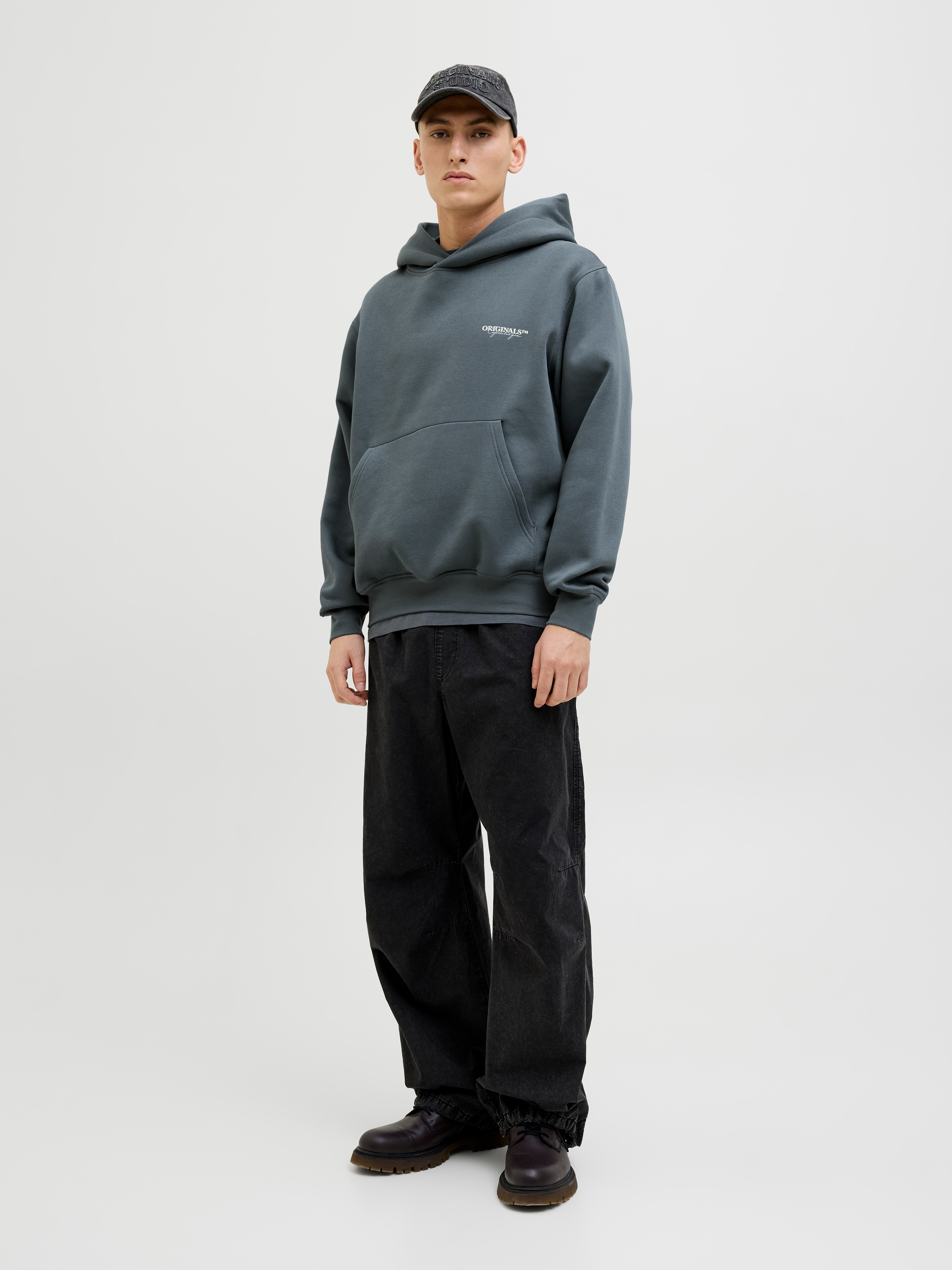 Jack & Jones Kapuzensweatshirt »JORISLINGTON BACK SWEAT HOOD SN«