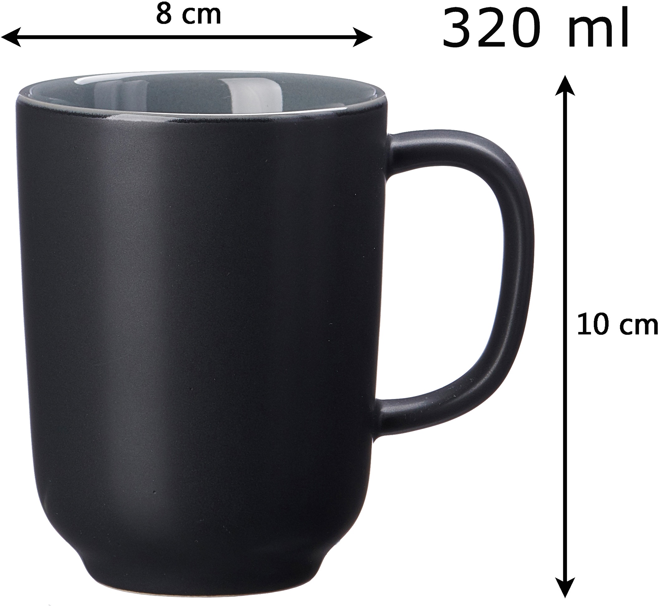 Ritzenhoff & Breker Becher »Jasper«, (Set, 4 tlg.), 4-teilig