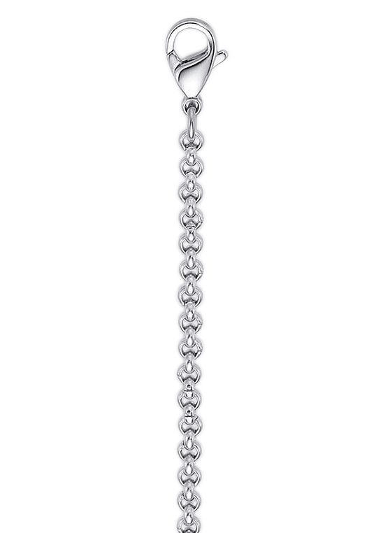 Firetti Edelstahlkette »Schmuck Geschenk in Erbskettengliederung, 2,4 mm breit«, Made in Germany