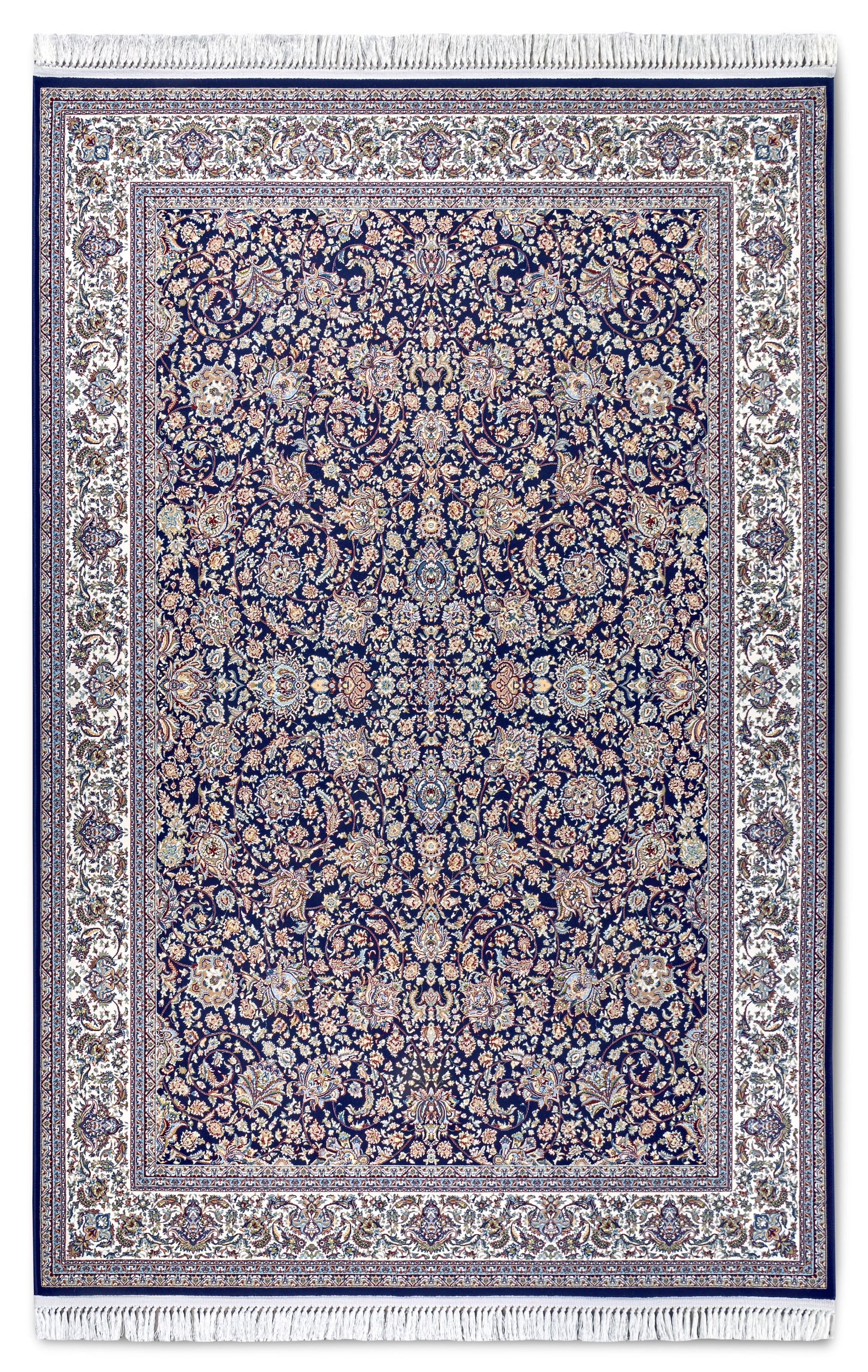 Villeroy & Boch Teppich »Alfred«, rechteckig, 7 mm Höhe, Orientalisch, Fransen, Wohnzimmer, Schlafzimmer, Klassisch, Kurzflor