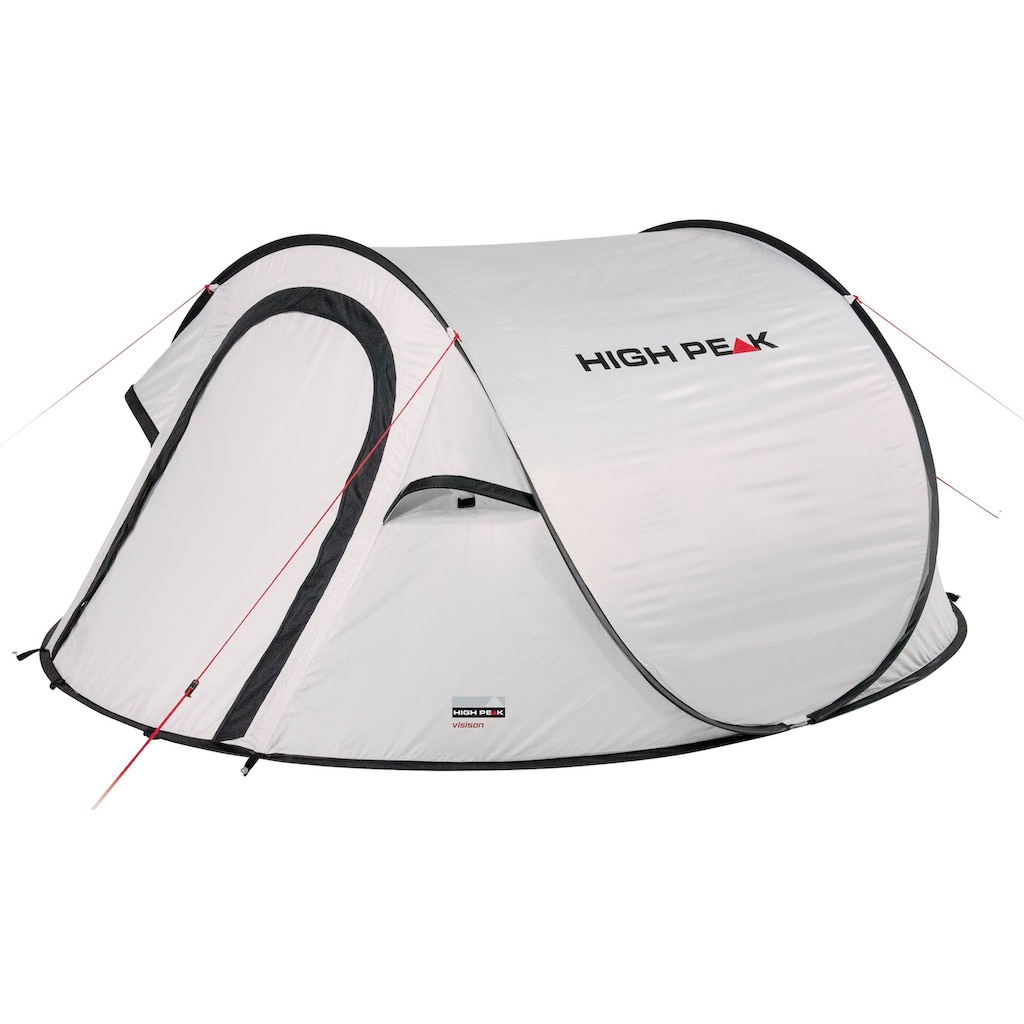 High Peak Wurfzelt »Pop up Zelt Vision 2«, 2 Personen, (mit Transporttasche)