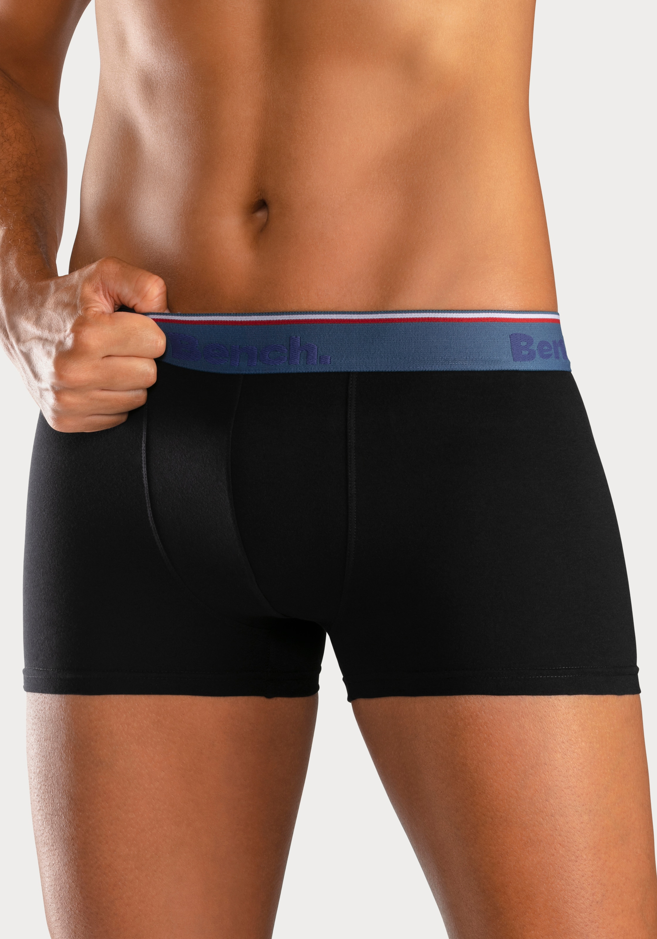 Bench. Boxer »Boxershorts für Herren«, (Packung, 4 St.), Unterhosen aus Baumwoll-Mix