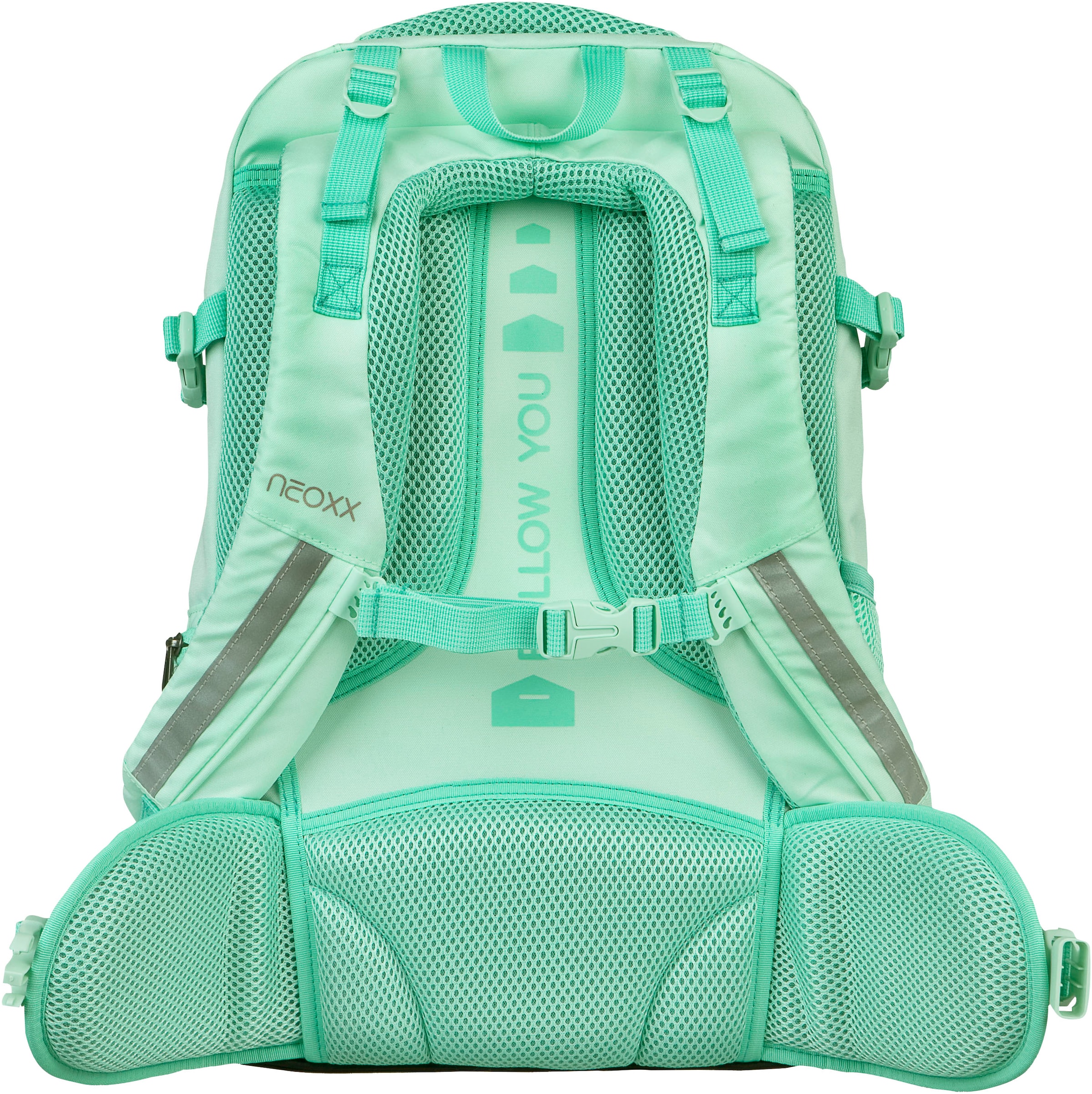 neoxx Schulrucksack »Active Pro, Mint To Be«