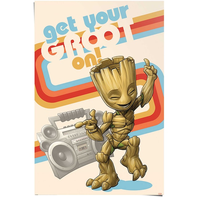 Reinders! Poster »Get your Groot on Guardians of the Galaxy - Baby Groot -  Ich bin Groot«, (1 St.) bequem bestellen