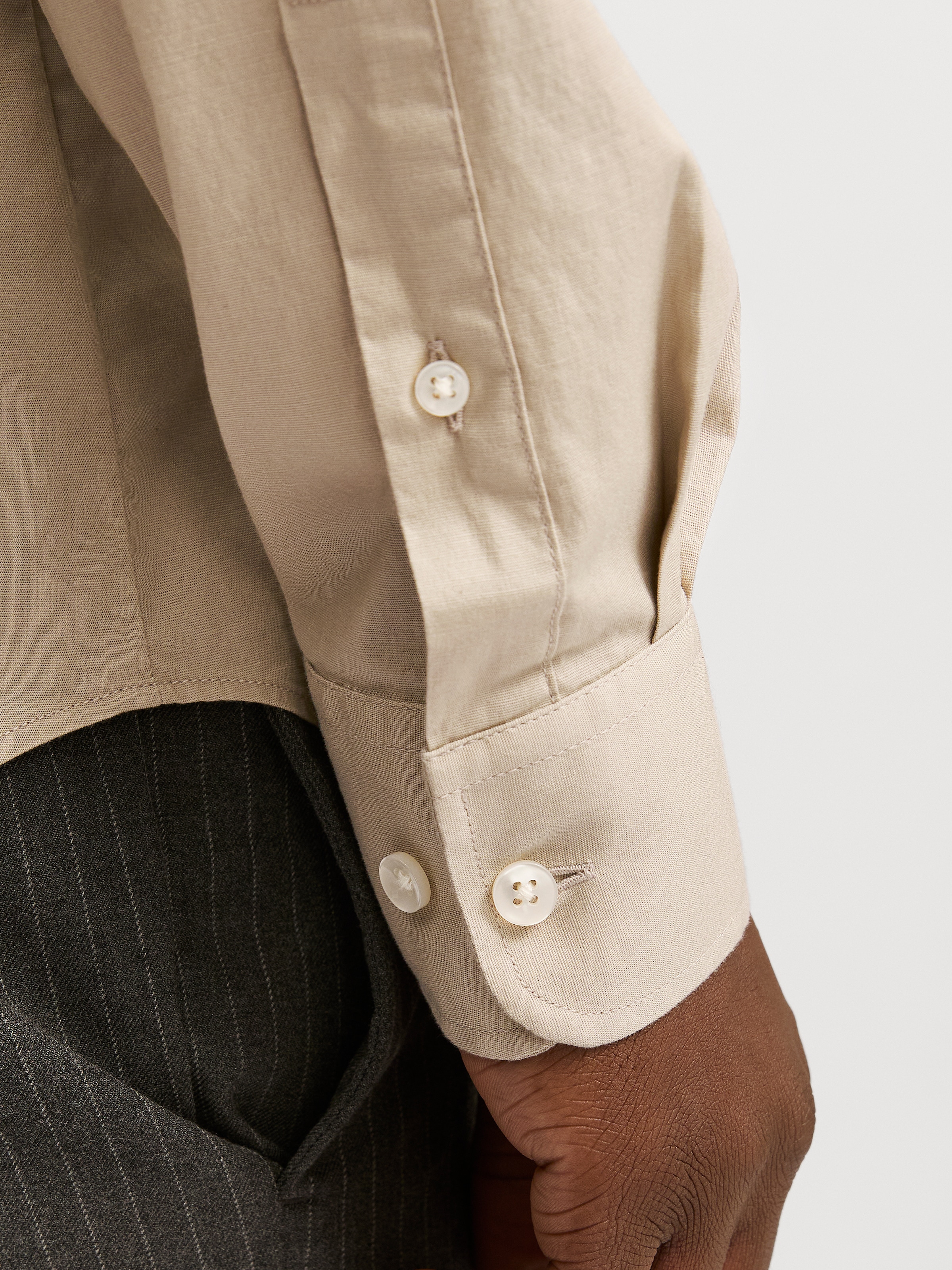 Jack & Jones Langarmhemd »JPRBLAJAXON STRETCH SHIRT L/S NOOS«, mit Hemdkragen