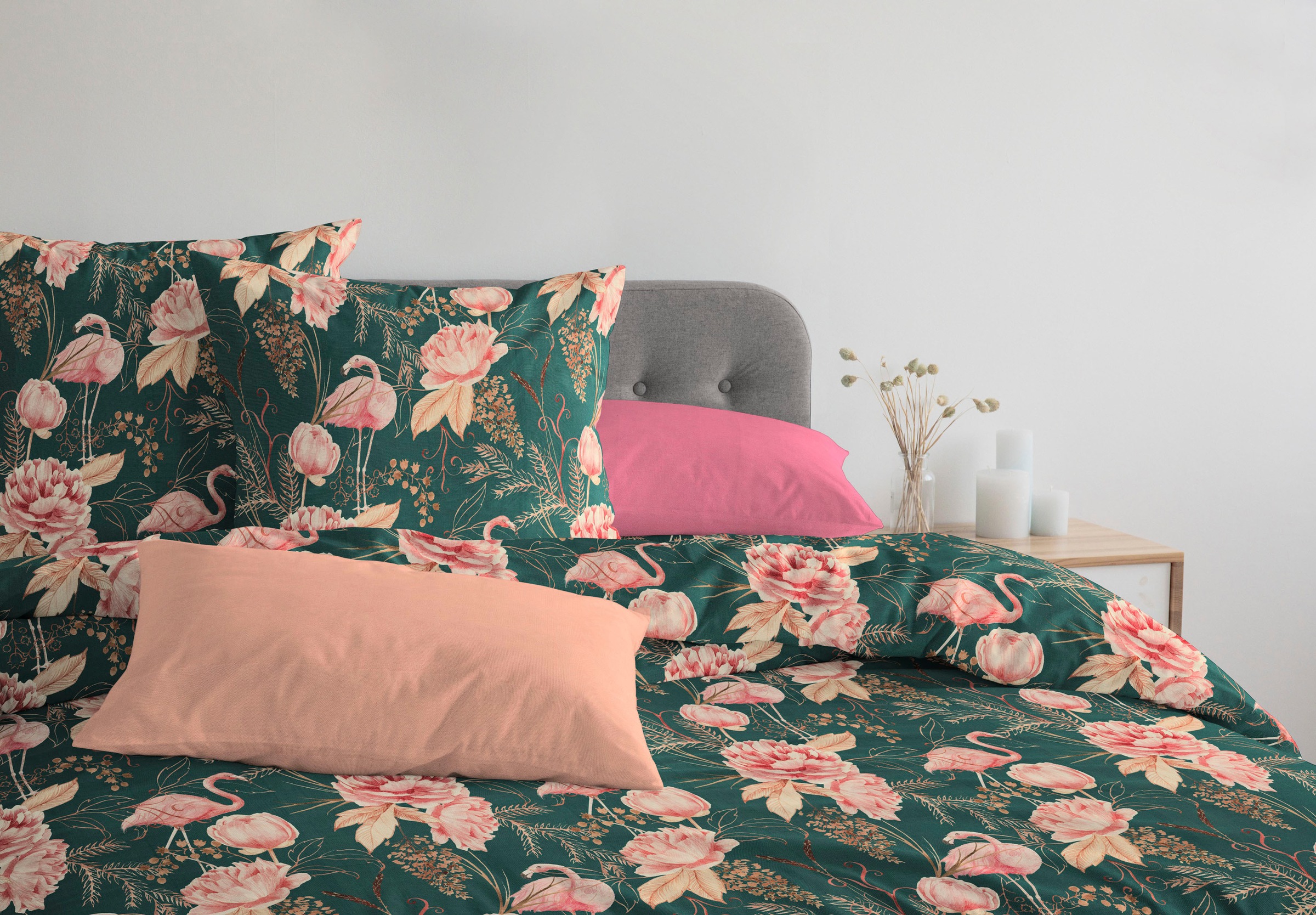 Adam Bettwäsche »Eden« 2 Stk. aus 100 % Bio-Baumwolle, 2 teilig - Bettwäsche Set