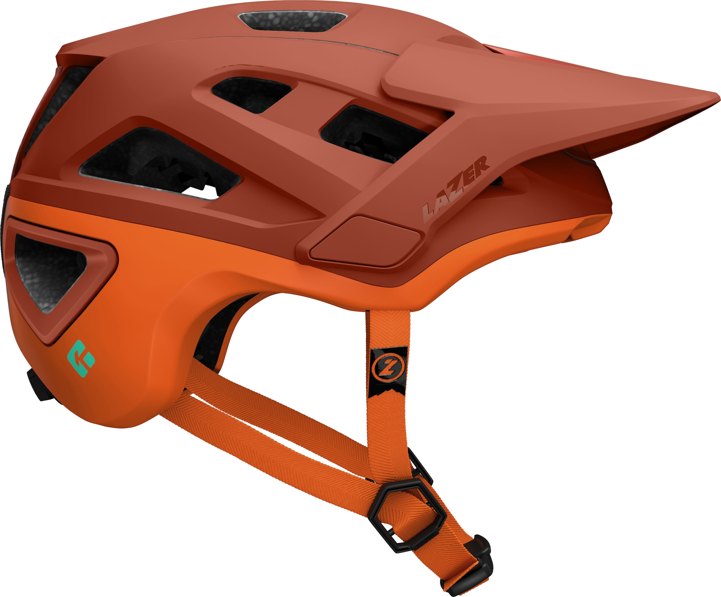 Fahrradhelm »MTB-Helm Jackal KinetiCore, Matte Rust Orange«