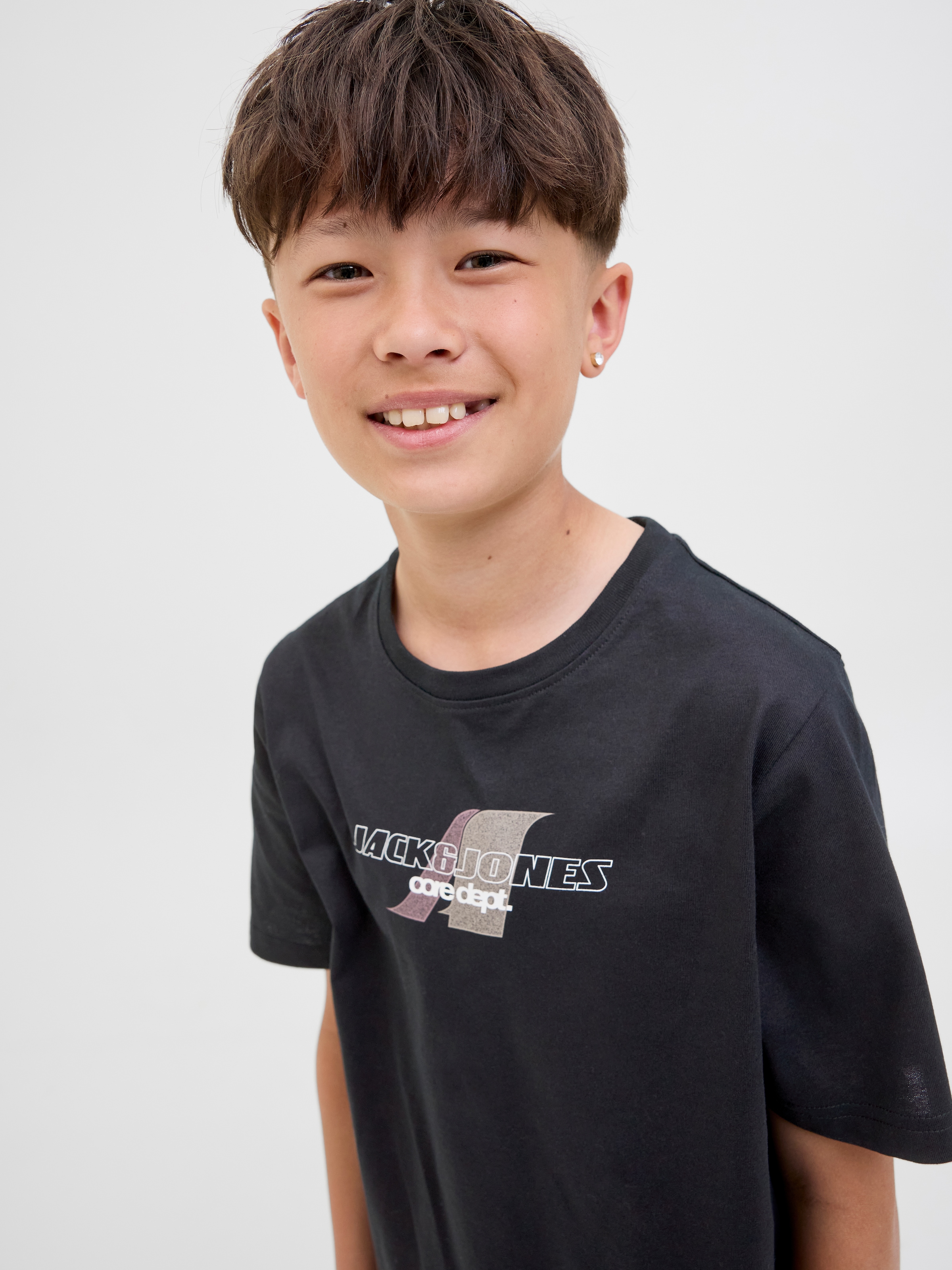 Jack & Jones Junior T-Shirt »JCOTIER FRONT PRINT TEE SS CN SN JNR«