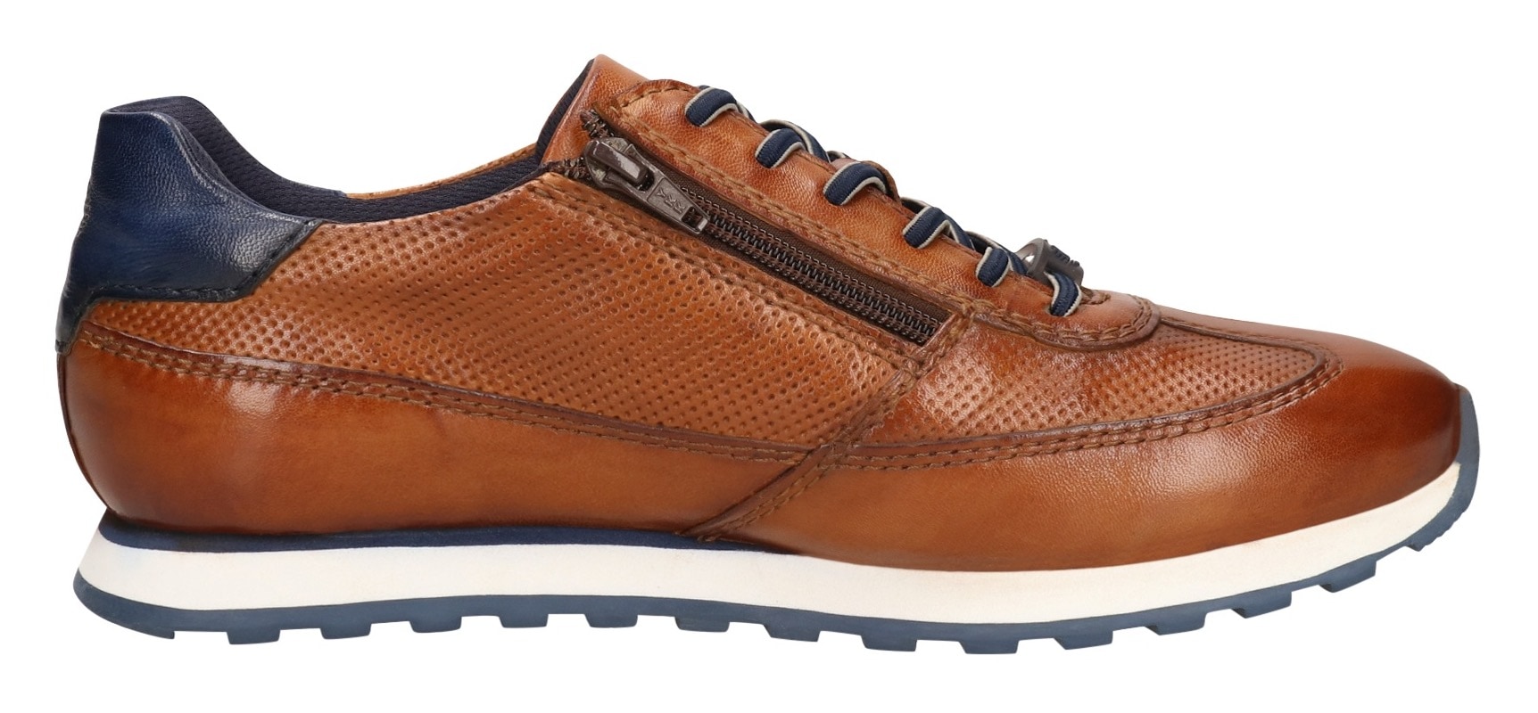 bugatti Sneaker, Freizeitschuh, Halbschuh, Schnürschuh mit Kontrastbesatz