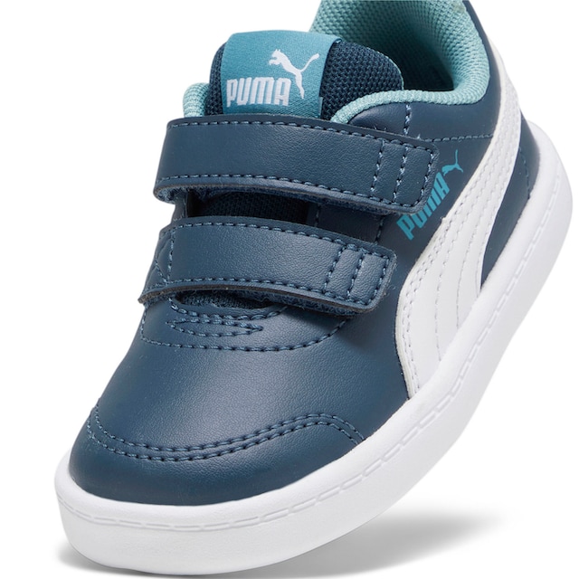 PUMA Sneaker »COURTFLEX V2 V INF«, mit Klettverschluss für Kleinkinder bei  ♕