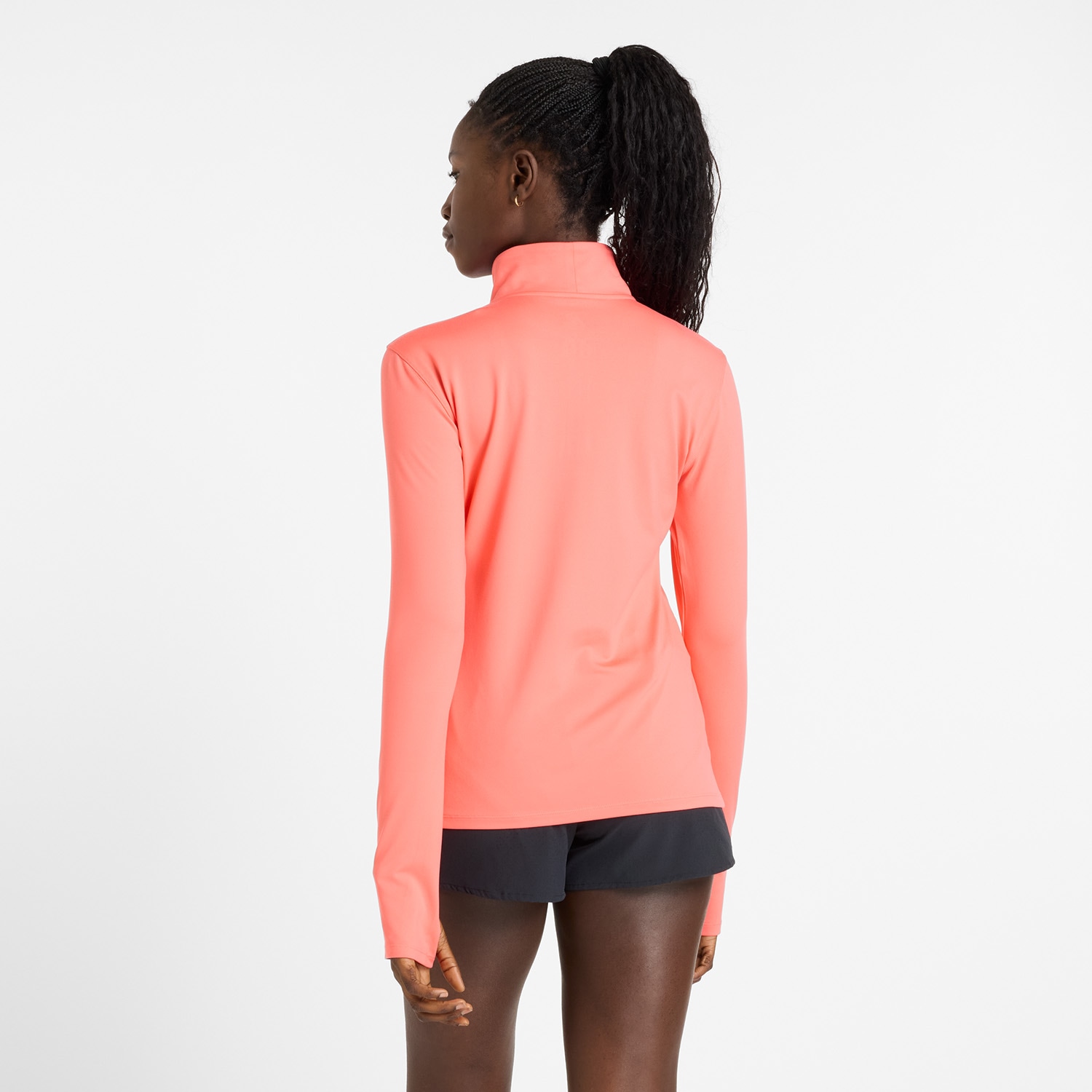 New Balance Laufshirt »Sport Essentials Space Dye Quarter Zip«