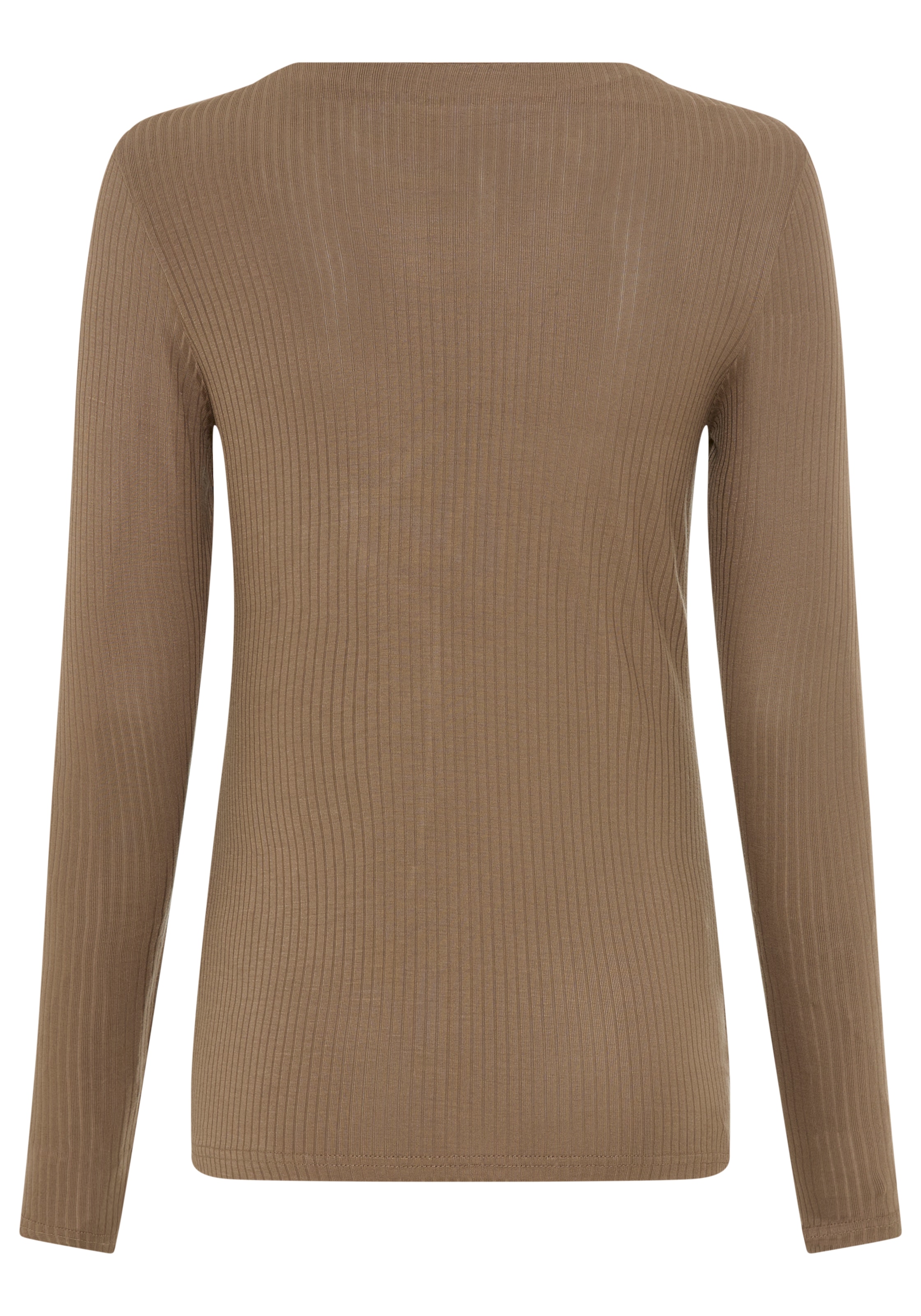 Bruno Banani Longsleeve , mit Druckknopf-Detail auf der Schulter - NEUE KOLLEKTION
