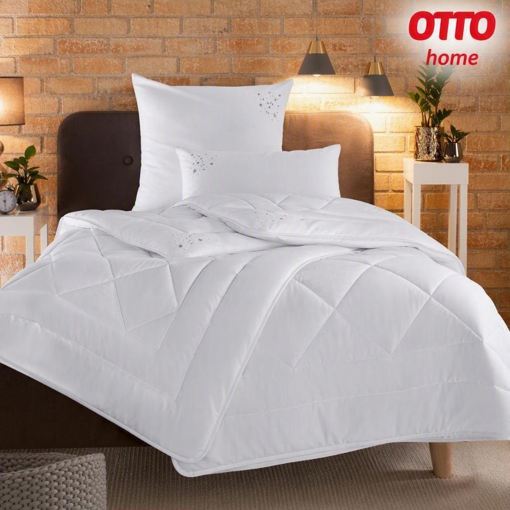 OTTO home Microfaserbettdecke "Baca, Bettdecke 135x200 cm, 155x220 cm und weitere Größen" leicht Füllung aushochwertiger6D-Hohlfaser Bezug Polyester 1 Stk. tlg. Bettdecken, Sommer, Winter, 4-Jahreszeiten, Decke