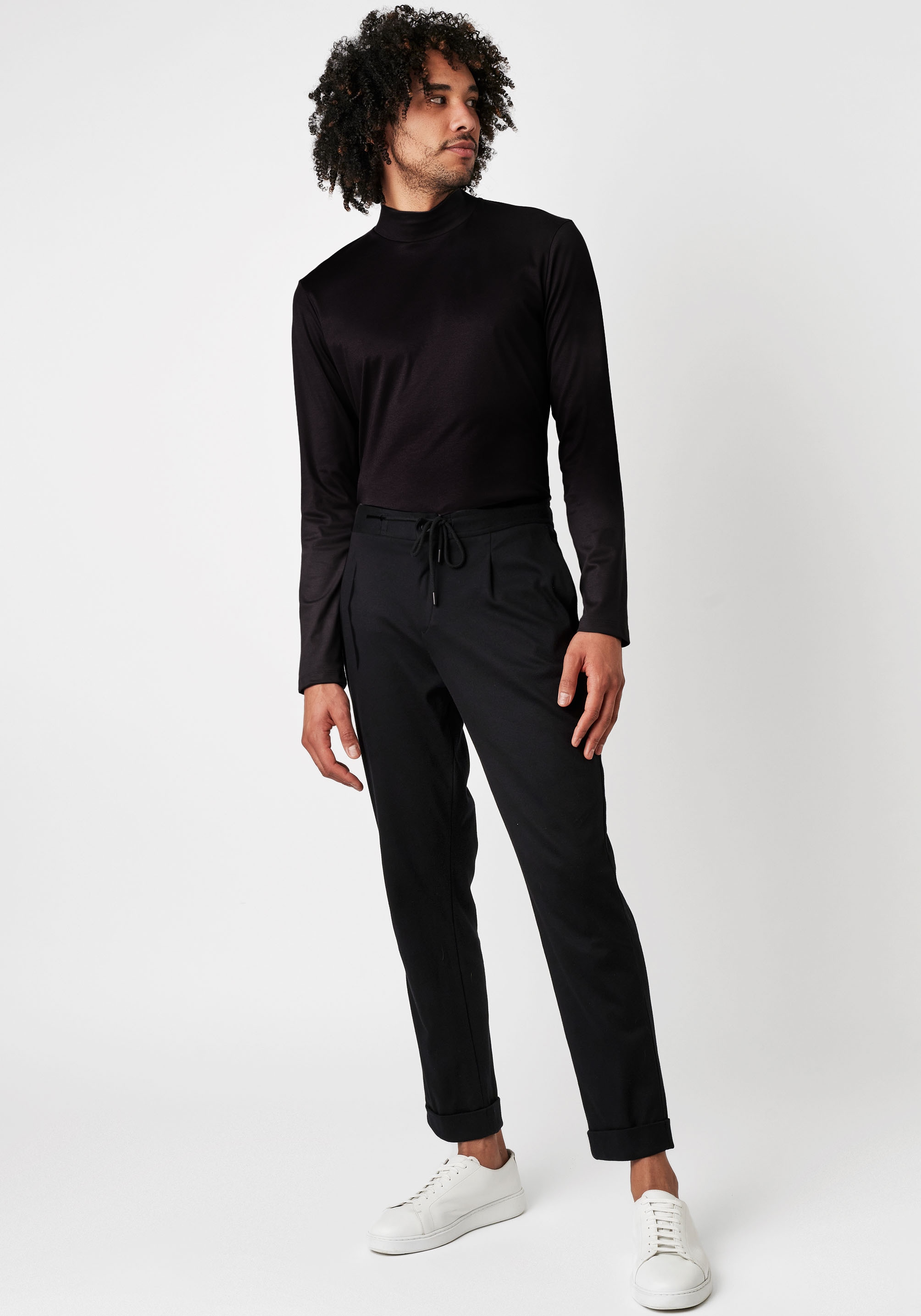 DESOTO Rollkragenshirt »Jersey Rollkragenshirt langarm« Stretch-Qualität