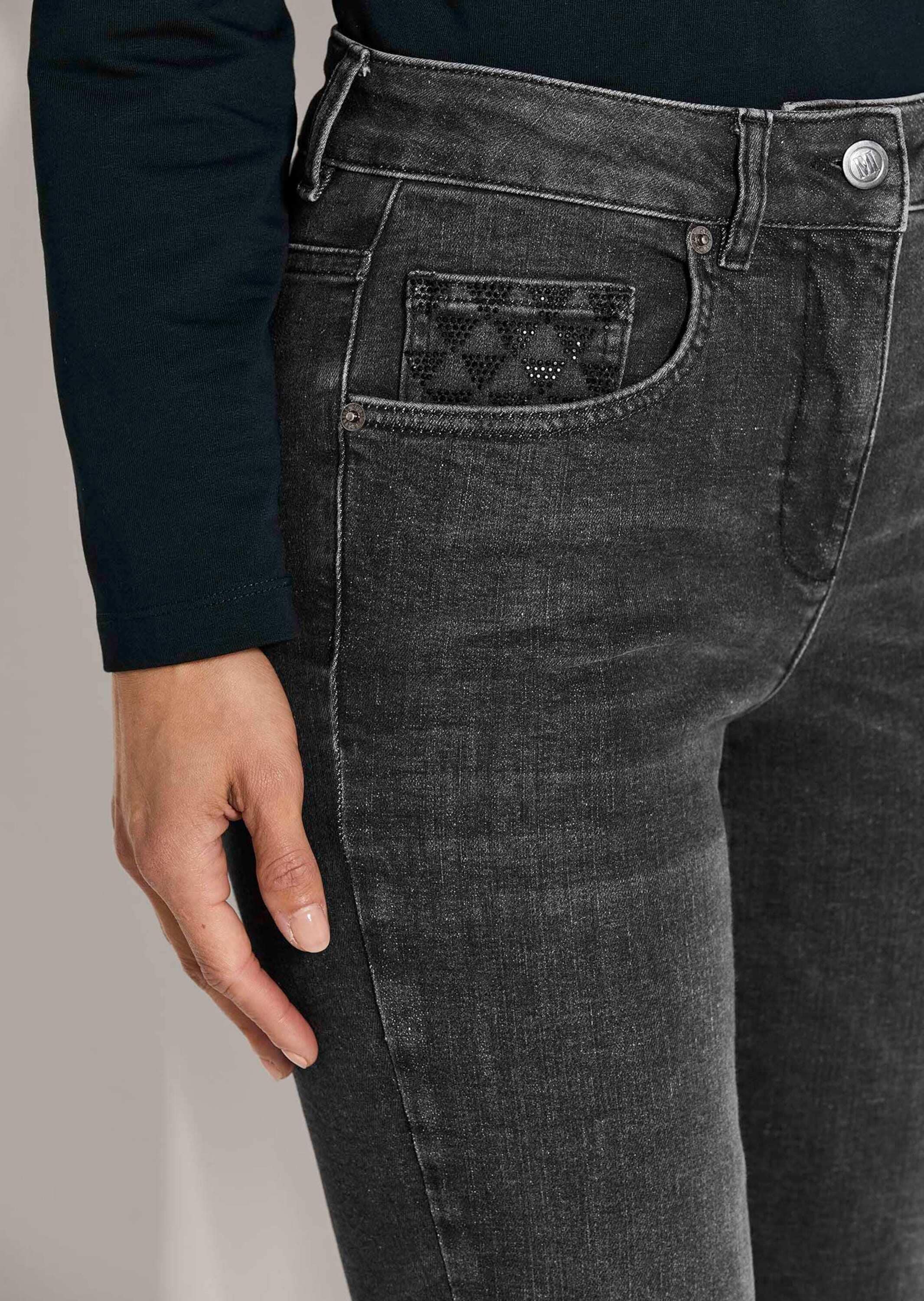 MADELEINE Regular-fit-Jeans »Jeans Glanzvolle Slim Fit Five-Pocket-Jeans«