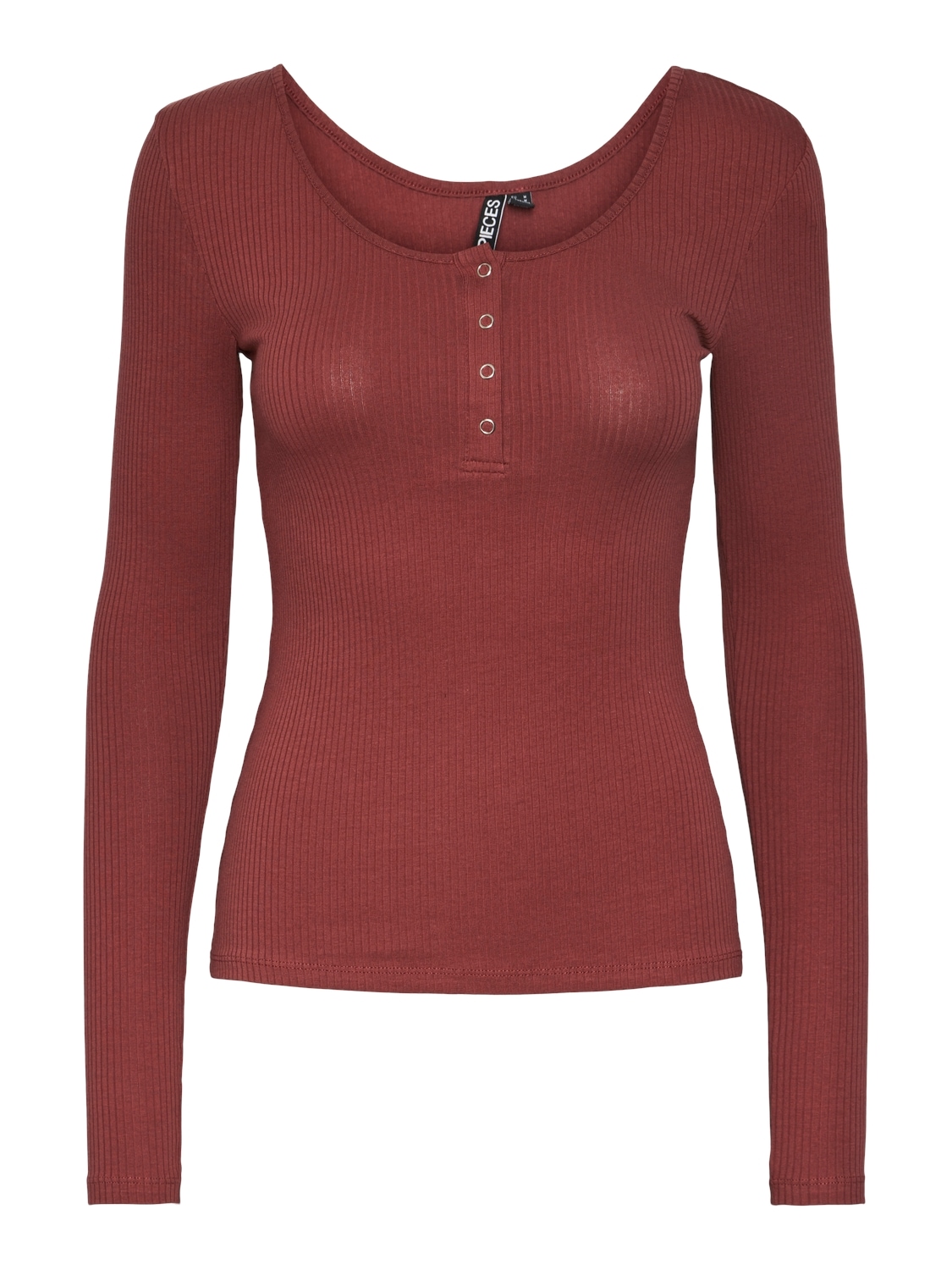 pieces Langarmshirt »PCKITTE LS TOP NOOS BC«