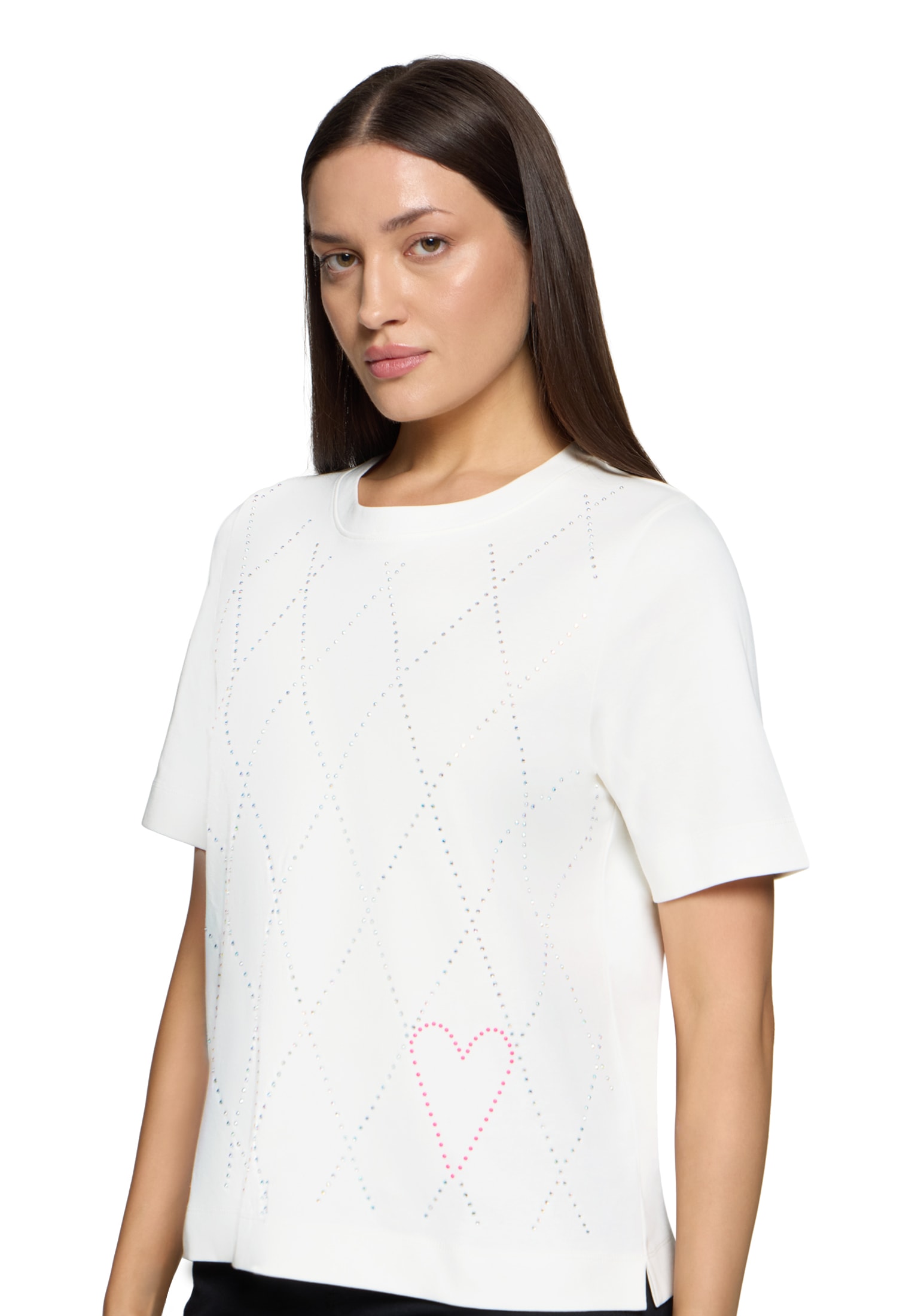 Cartoon Langarmshirt »Kurzarm-Shirt mit Rundhalsausschnitt«