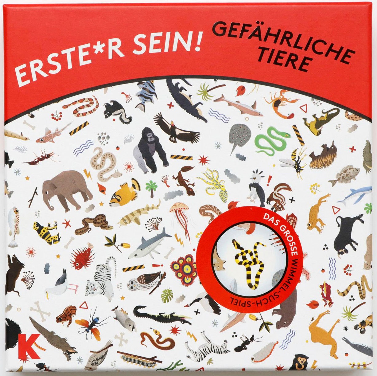 Spiel »Erste*r sein! Gefährliche Tiere«