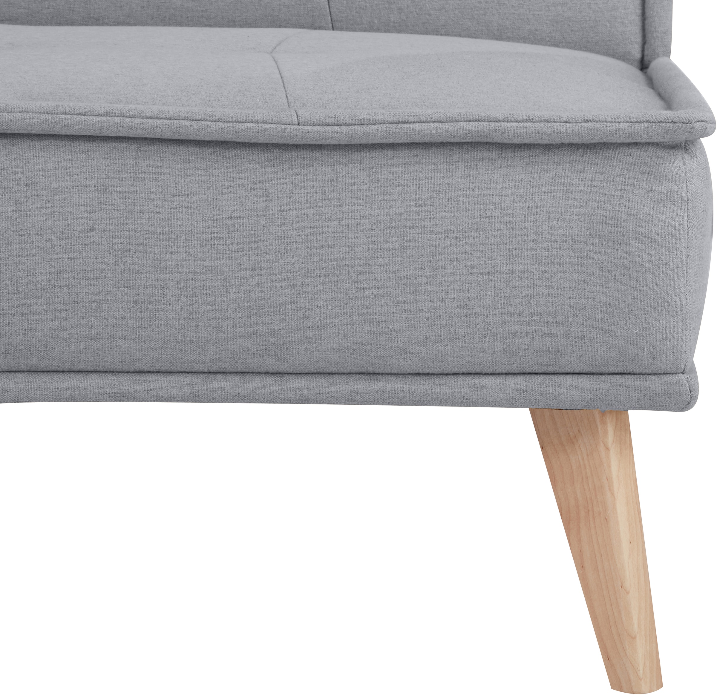 INOSIGN Schlafsofa »MENDOTA, 181 cm, 3-Sitzer mit Schlaffunktion,«, verstellbarer Rückenlehne, Klappmechanismus