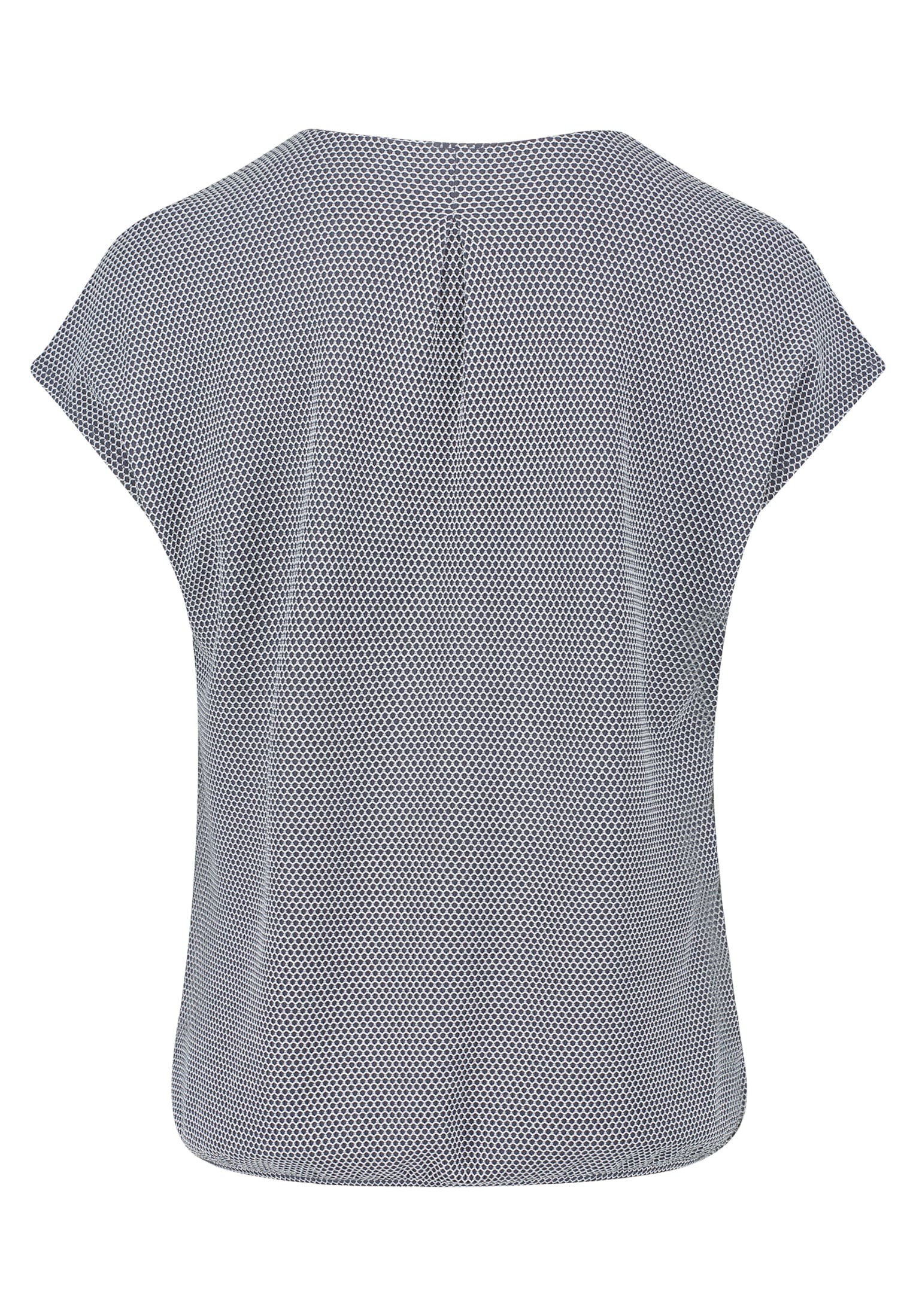 Betty&Co Kurzarmshirt »Casual-Shirt mit Struktur«