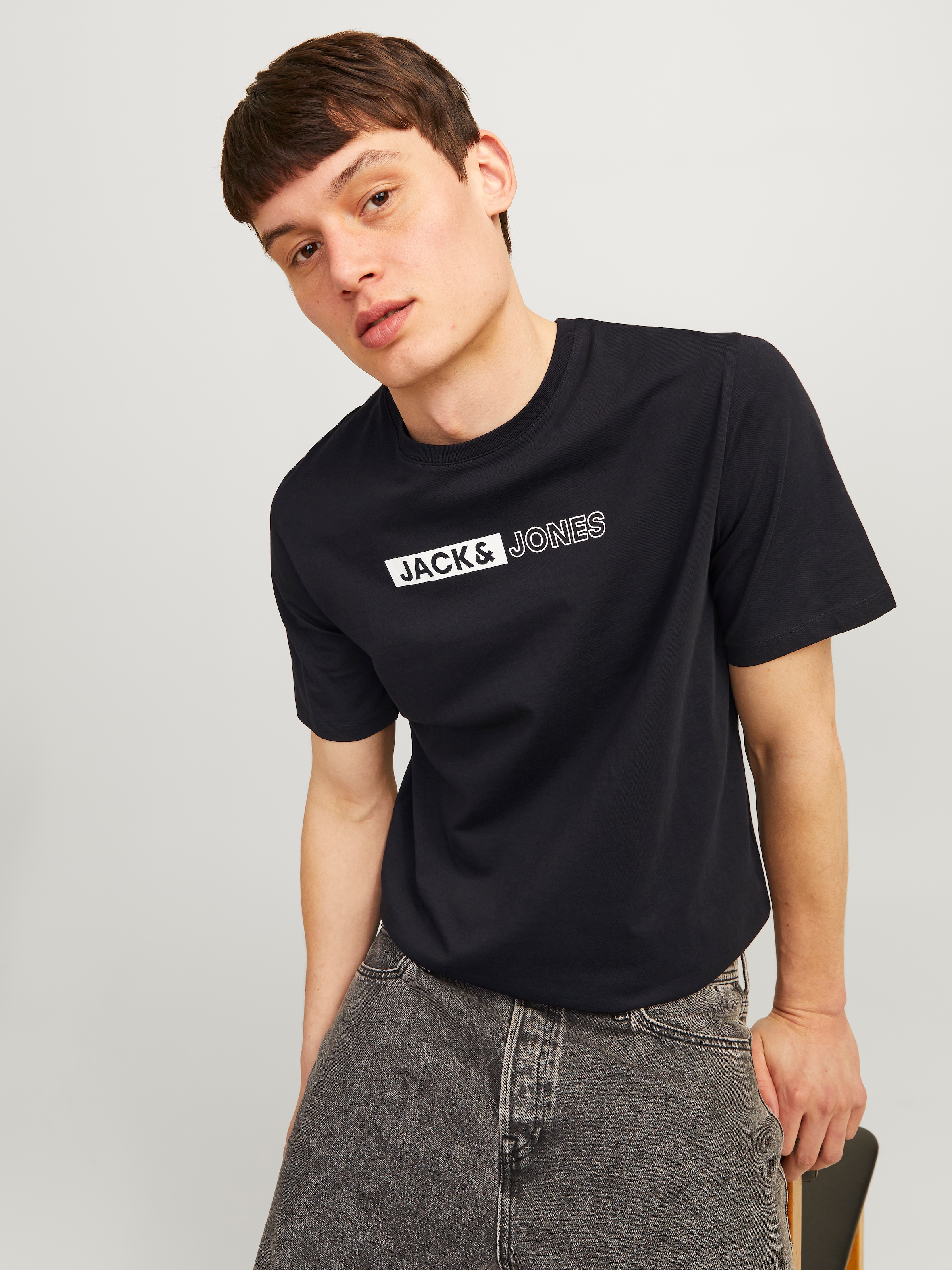 Jack & Jones Rundhalsshirt »JJECORP LOGO TEE PLAY SS O-NECK NOOS«