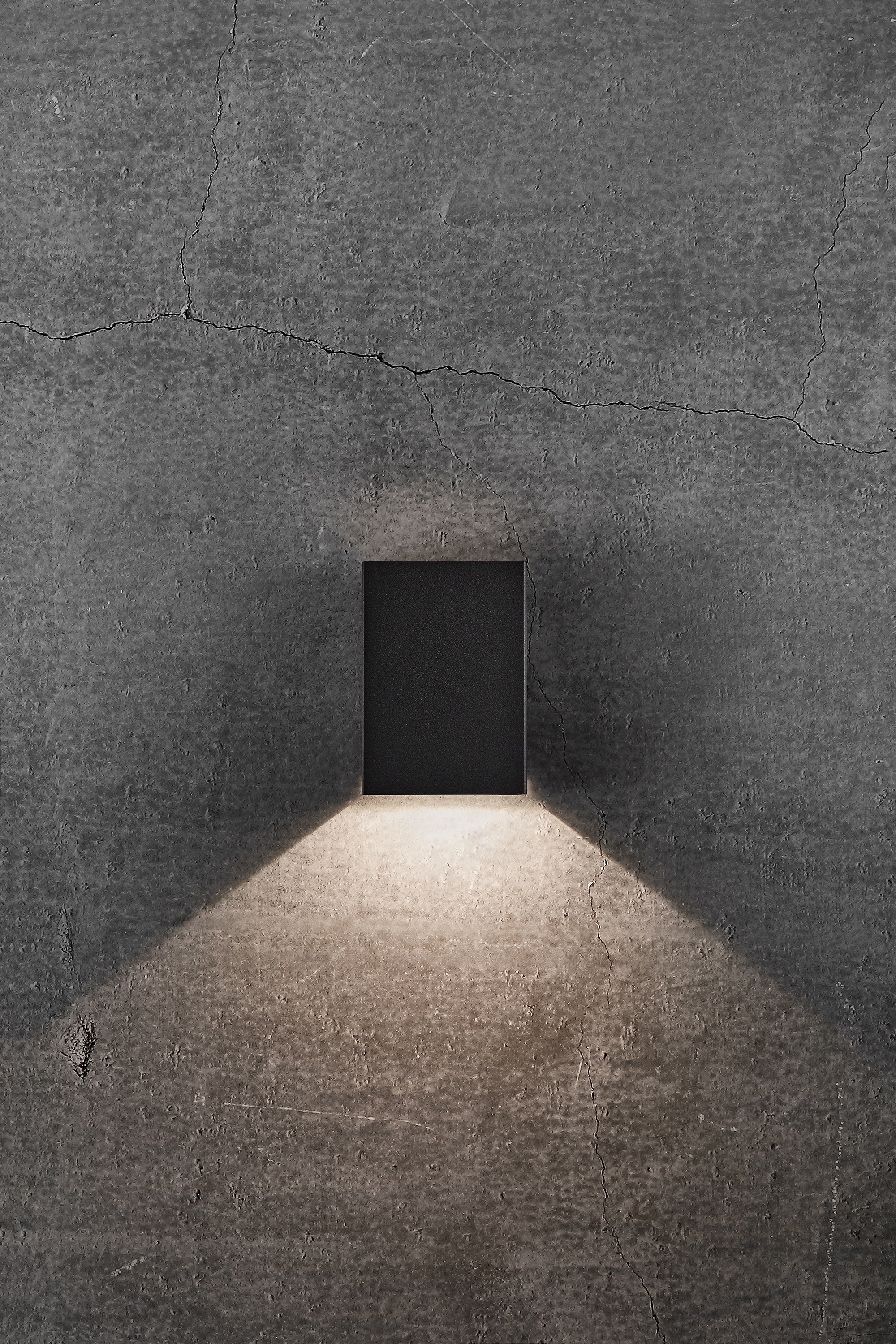 Nordlux LED Wandleuchte »FOLD«, 2 flammig, Leuchtmittel LED-Modul | LED fest integriert, Magnetische Halterung, inkl. LED Modul, inkl. 3 Lichtschablonen