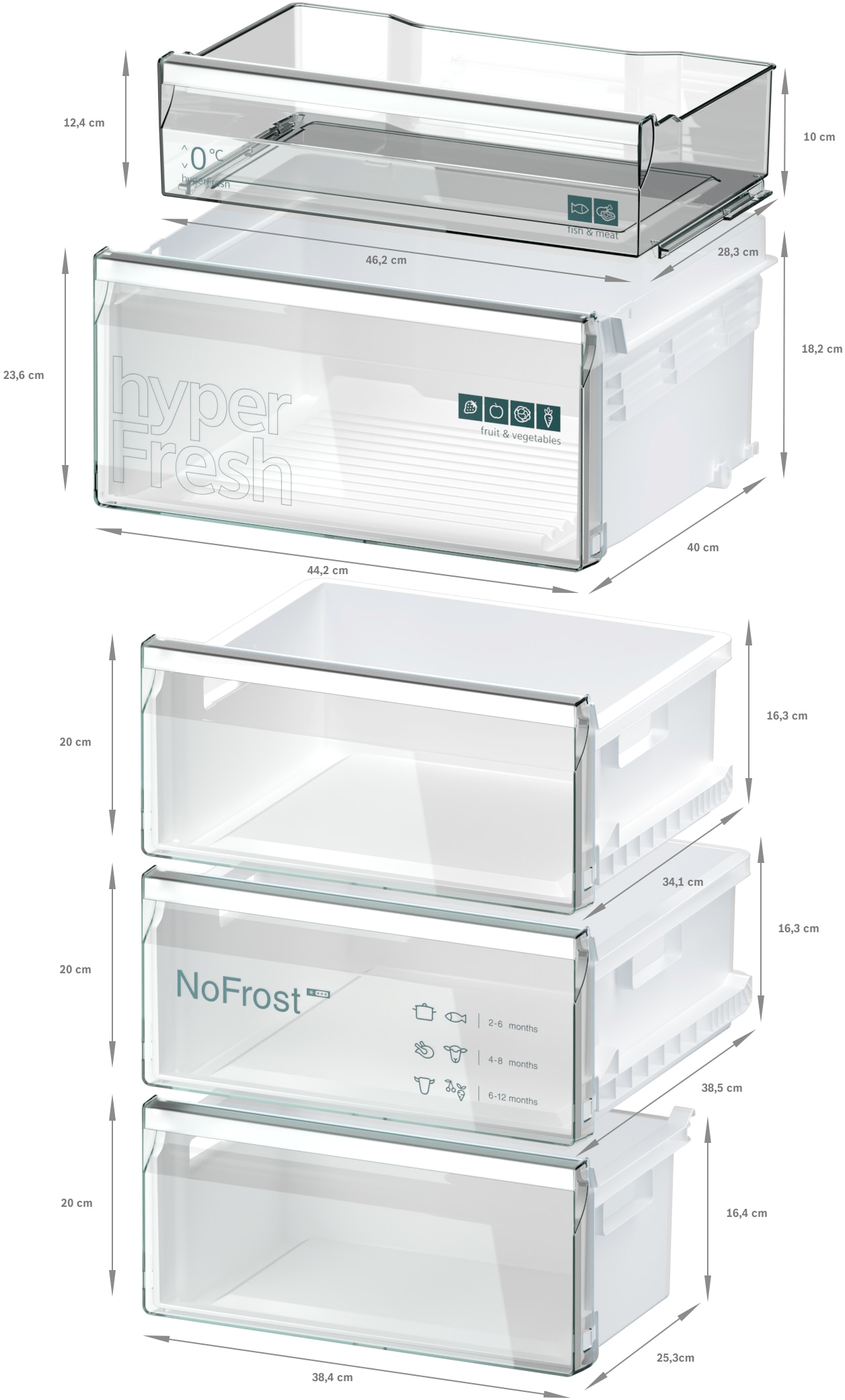 SIEMENS Kühl-/Gefrierkombination iQ300 »KG36NXXBF«