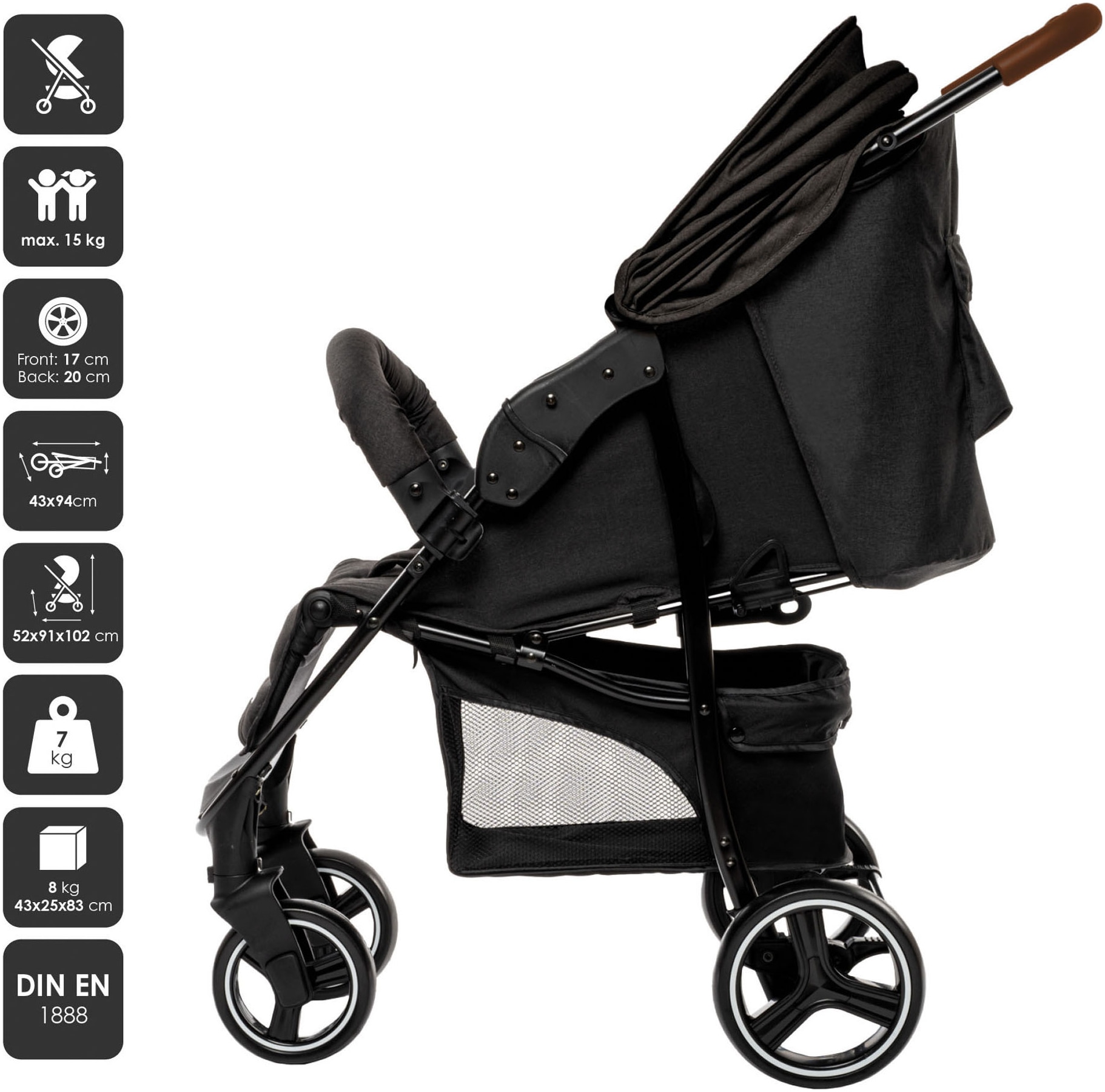 BabyGo Kinder-Buggy »Basket«