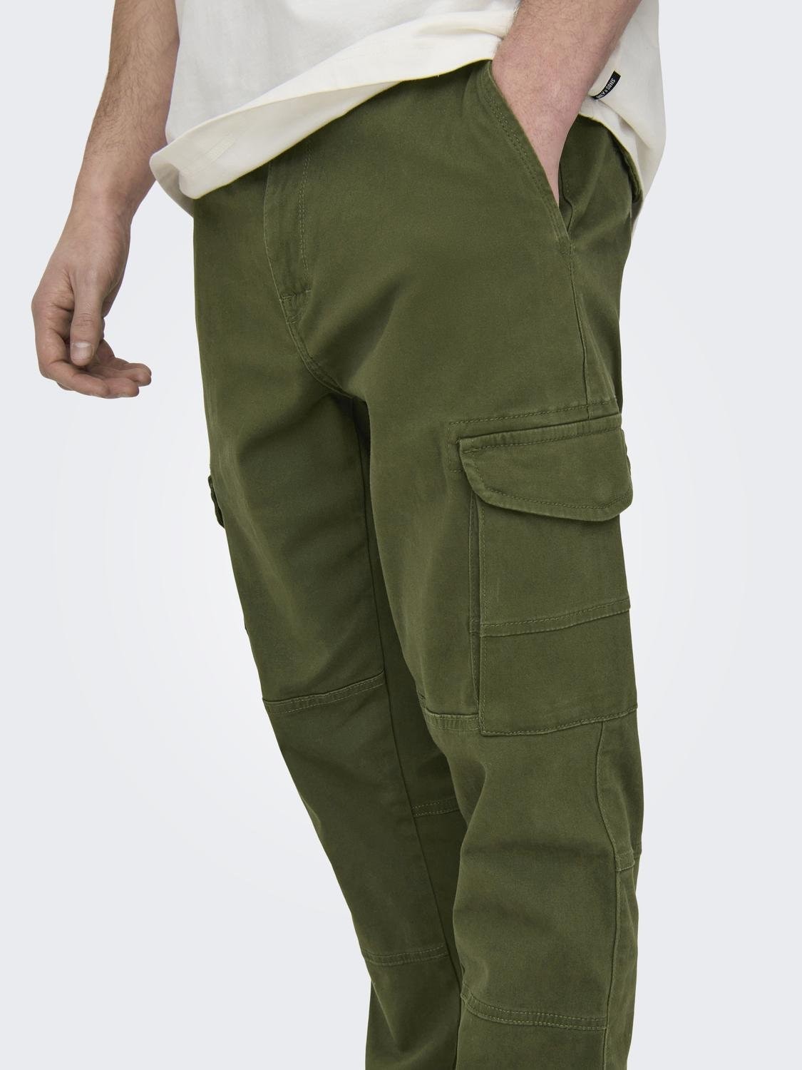 ONLY & SONS Cargohose »ONSCARTER LIFE CARGO CUFF 0013 PANT NOOS«