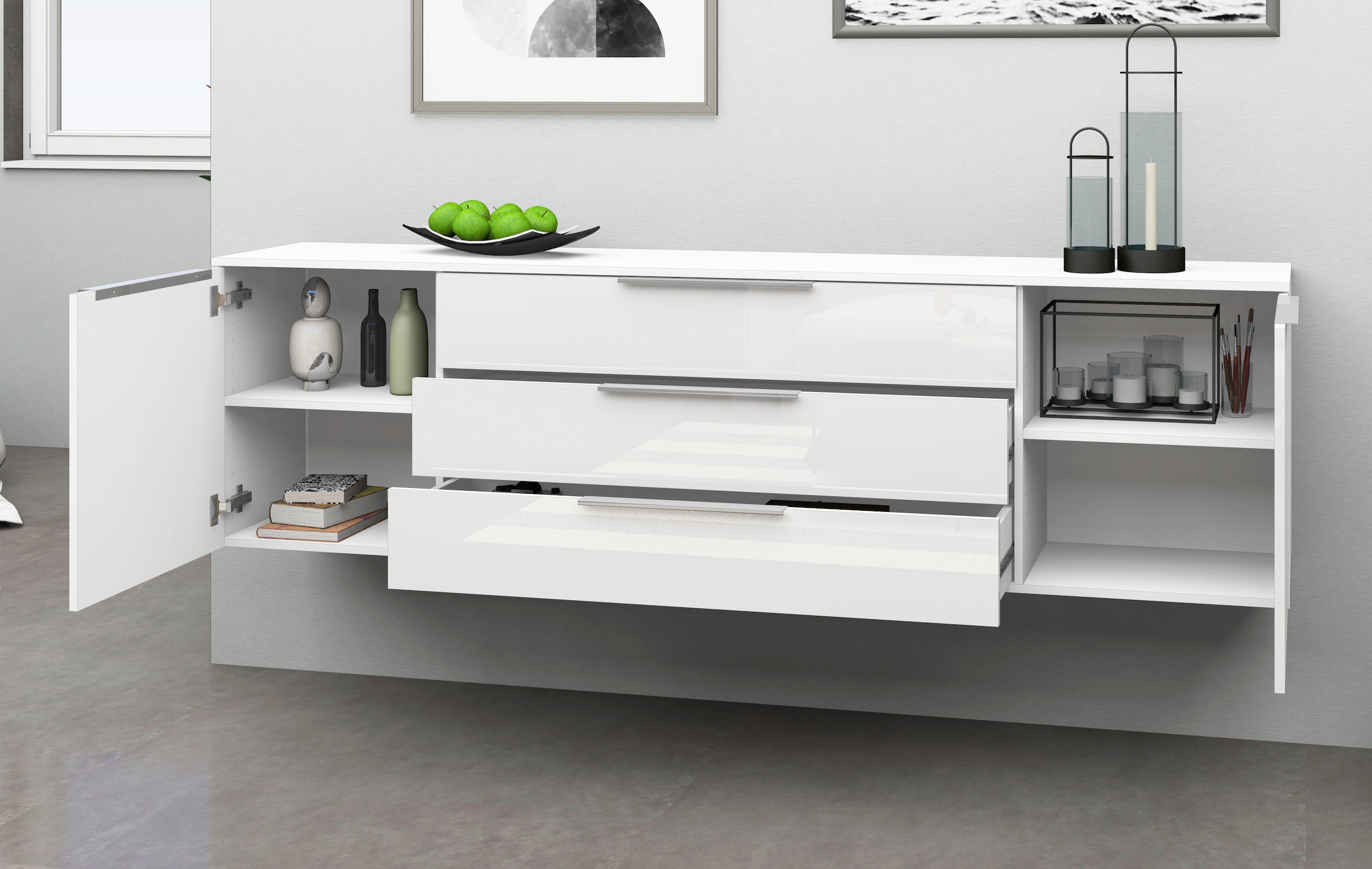 borchardt Möbel Sideboard »Oliva«, Breite 166 oder 200 cm