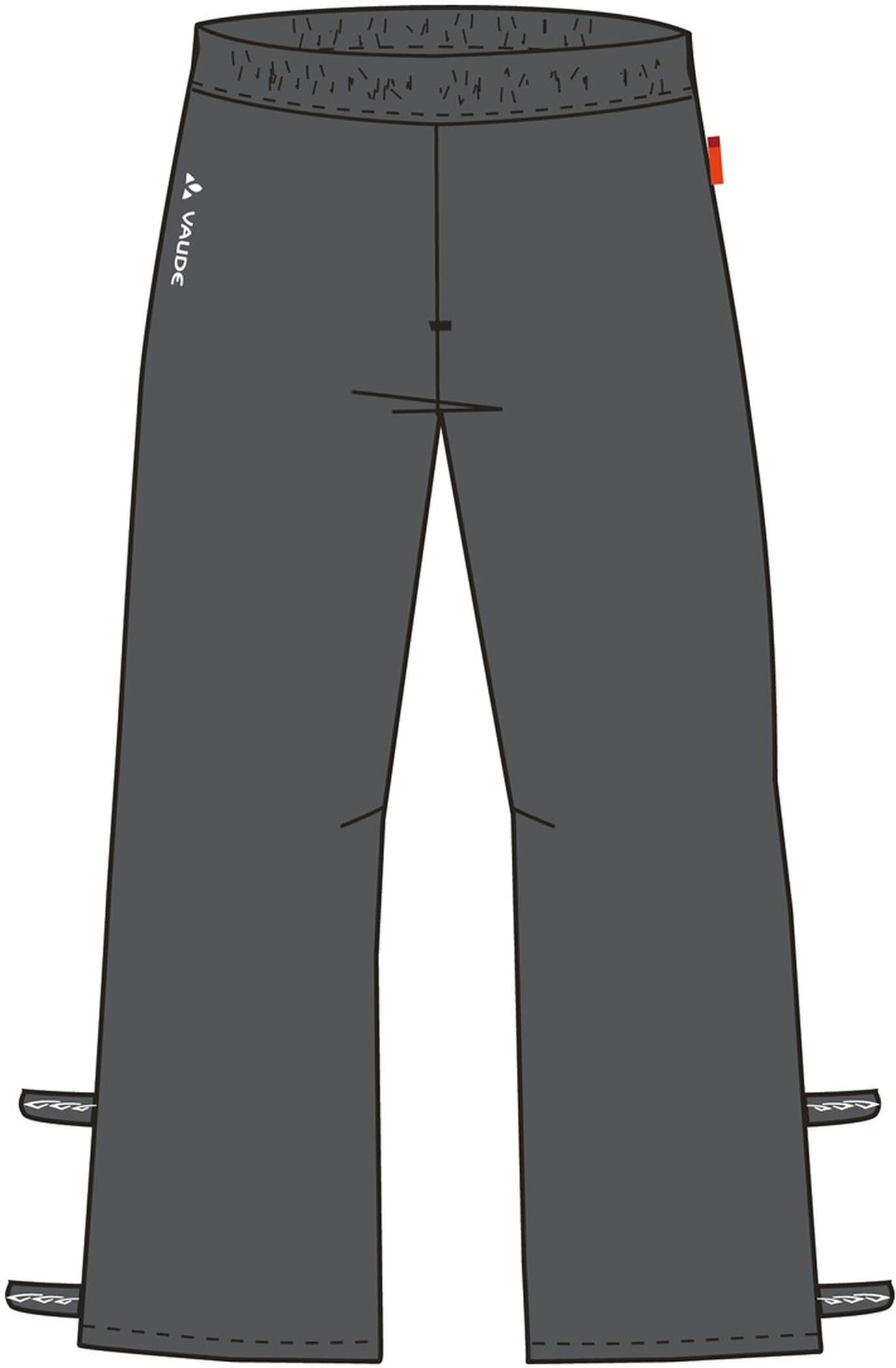 VAUDE Fahrradhose »Fluid Full-zip Pants II«