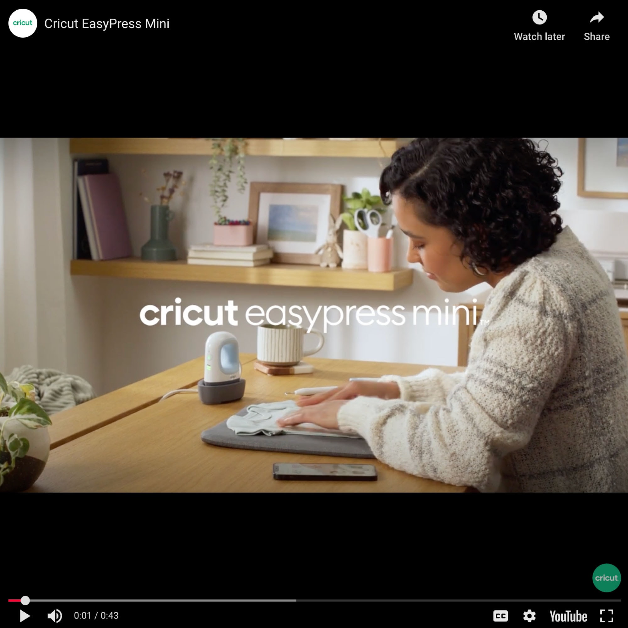 Cricut Transferpresse »EasyPress Mini«