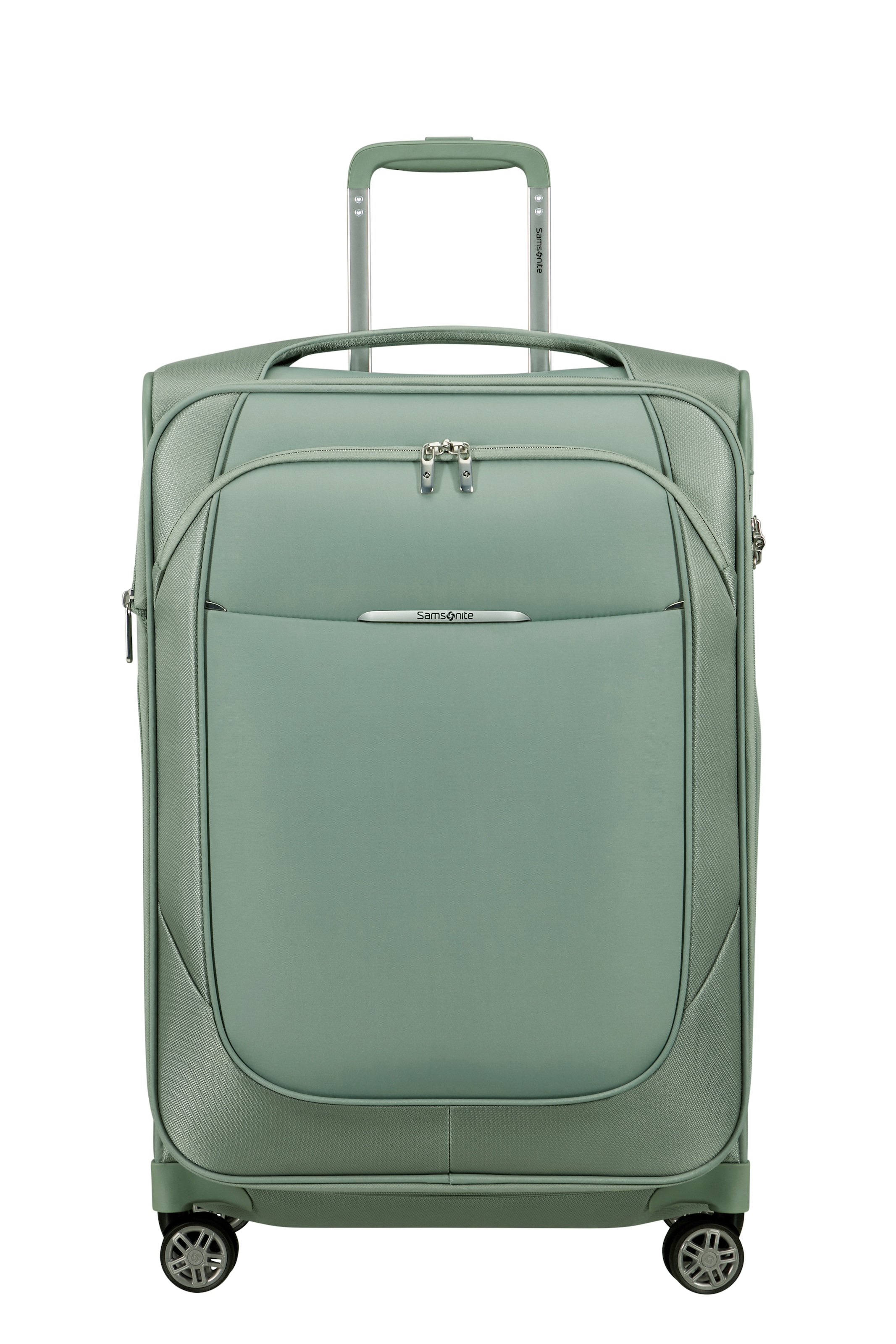 Samsonite Weichgepäck-Trolley »RE-LITE, verschiedene Größen und Farben« Set, mit 2 Packwürfeln, 2 Stk. tlg. 79 l 4 Rollen Unisex Koffer, arretierbares, versenkbares Druckknopf-Trolleysystem