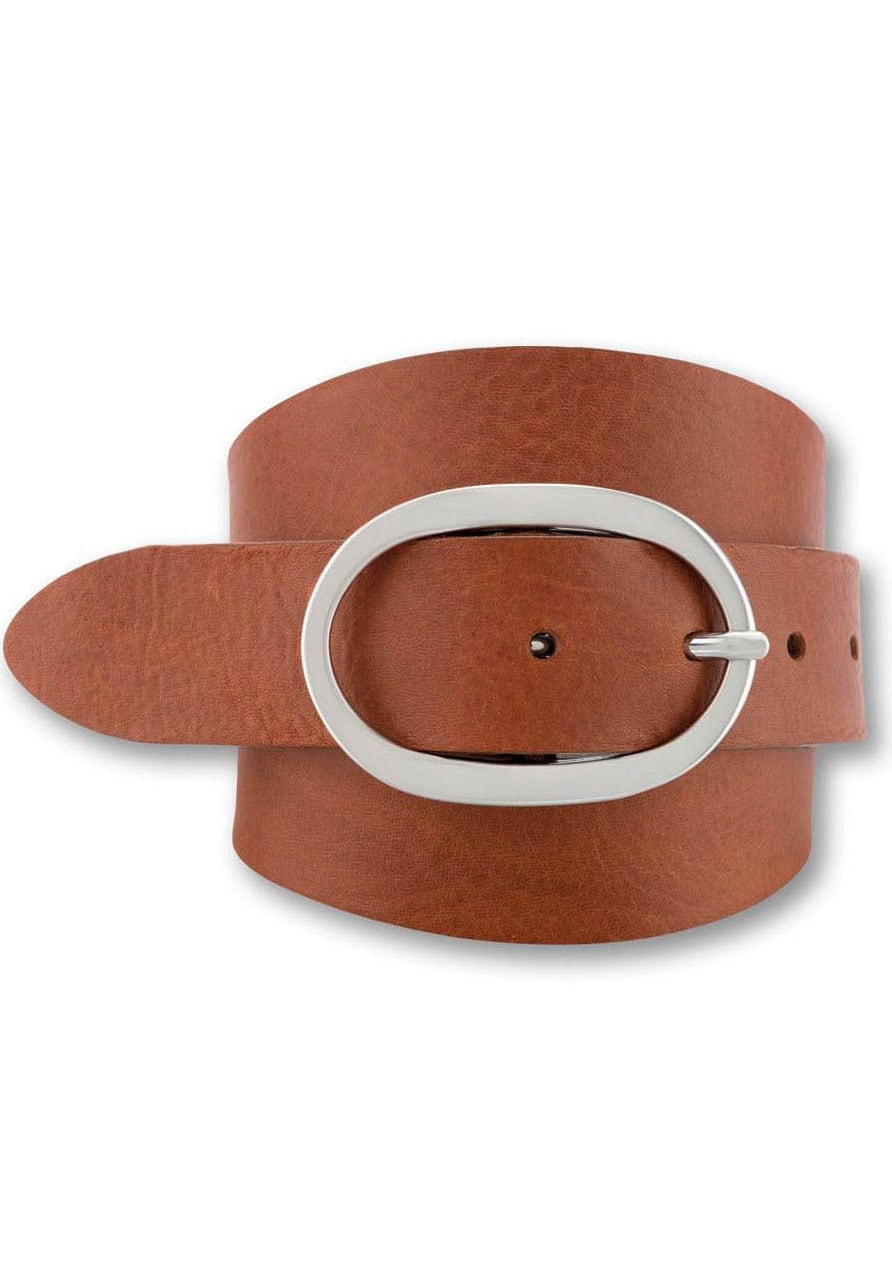 GÖTZ dekorativer BERND ovaler Dornschließe Ledergürtel, mit bestellen UNIVERSAL |