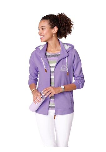 Shirtjacke »Sweatjacke«, (1 tlg.)