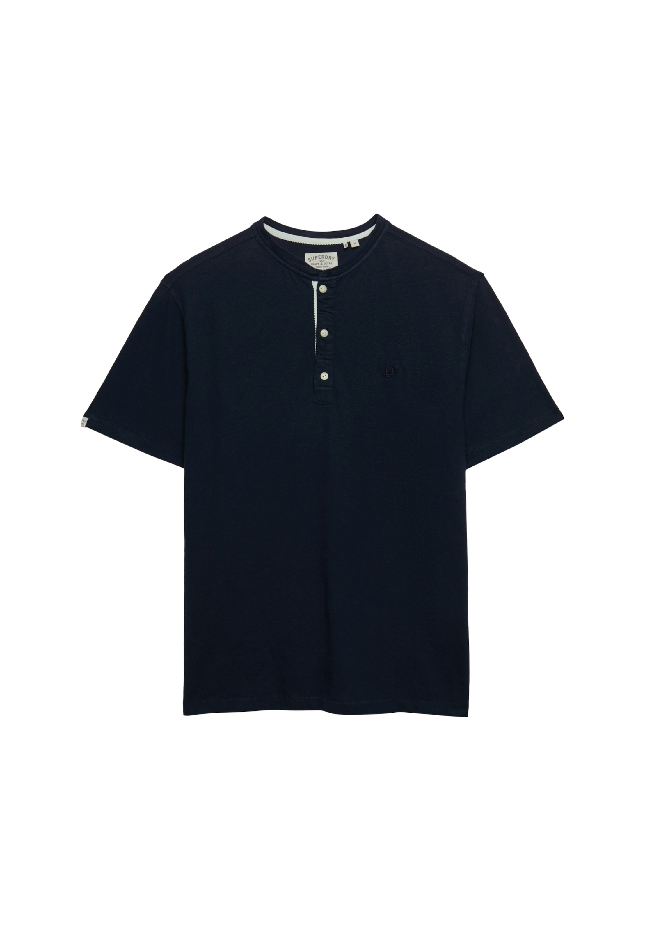 Superdry T-Shirt »CLASSIC COTTON LIN SS GRANDAD«