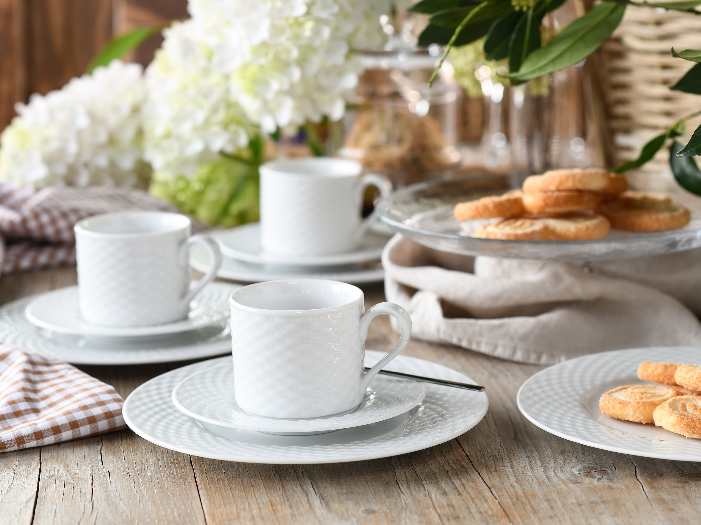 CreaTable Kaffeeservice »Polo, Service 18-tlg.« Daily Use, Zeitlos