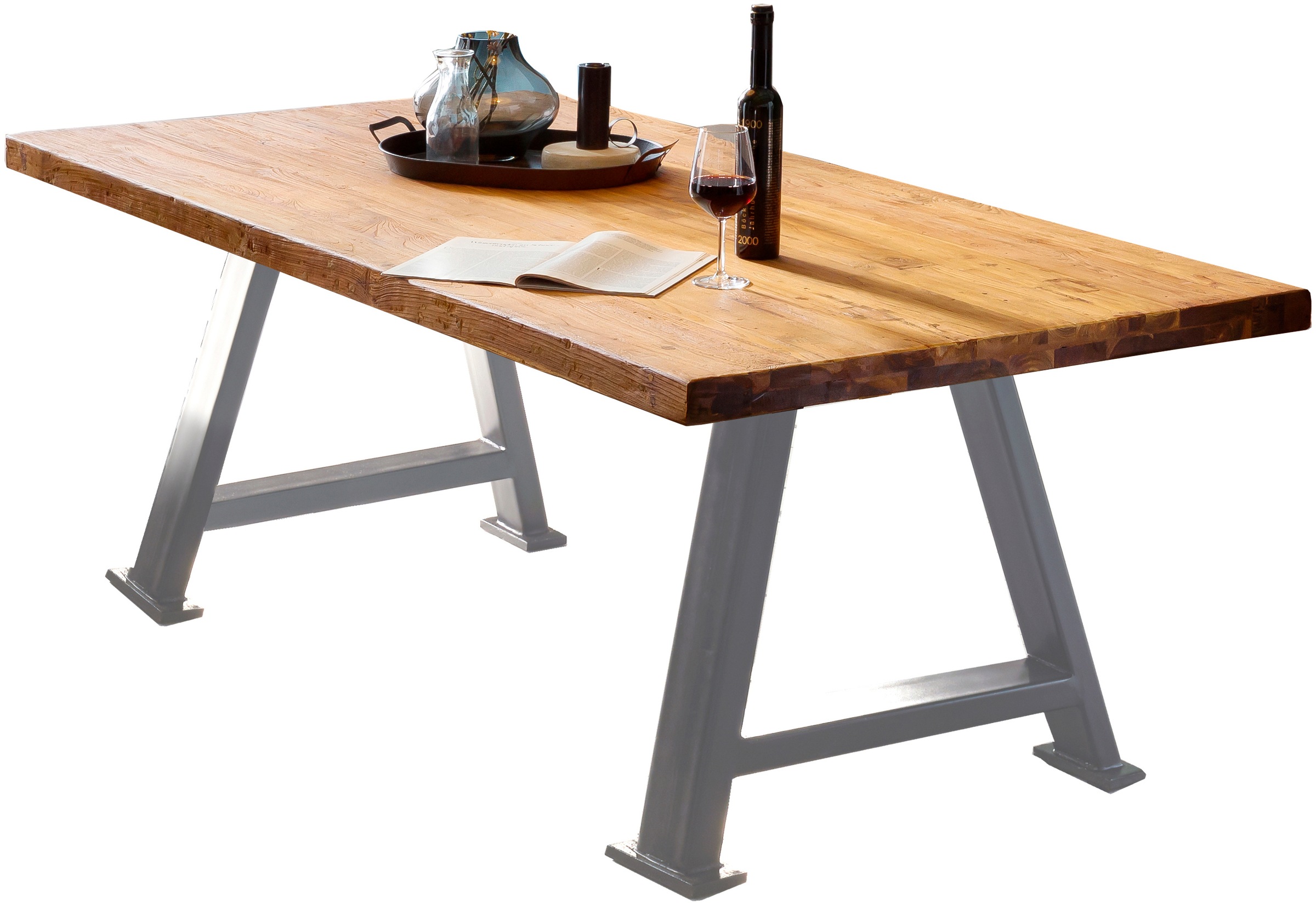 SIT Tischplatte, aus recyceltem Teakholz