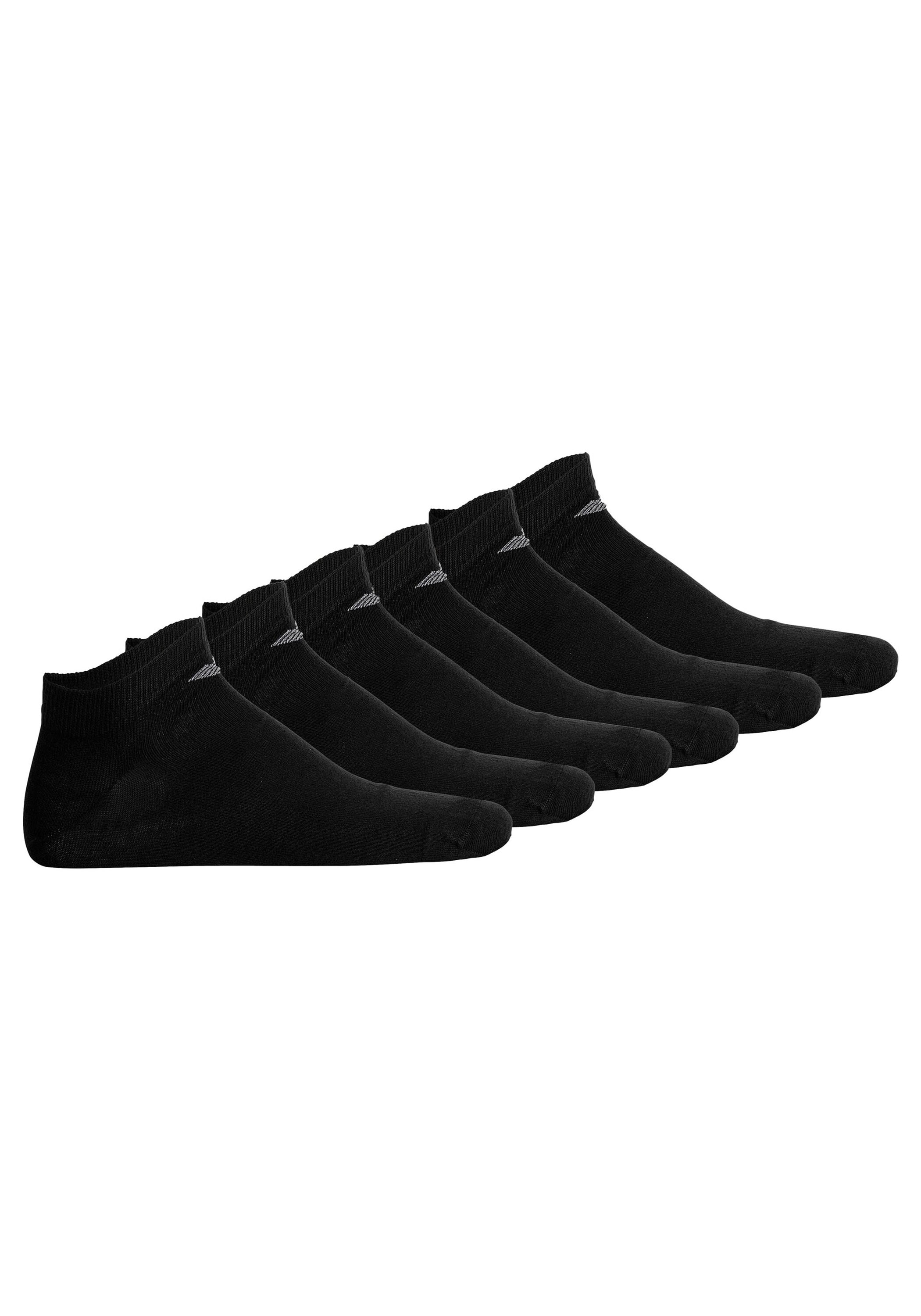 Emporio Armani Sneakersocken »Socken CASUAL COTTON 6P 6er Pack« 6 Paar tlg.