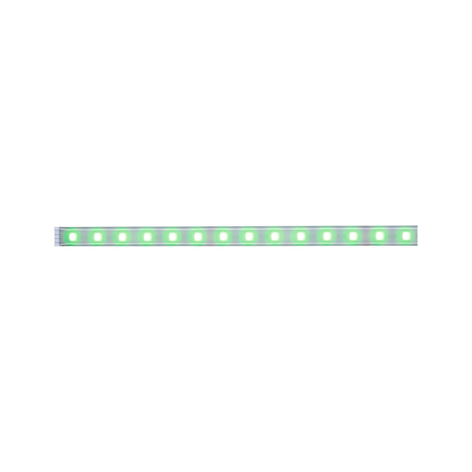Paulmann LED-Streifen »MaxLED 500 Stripe 1m IP44 Cover 3000K 12W 24V Silber Kunststoff«, 1 St.-flammig