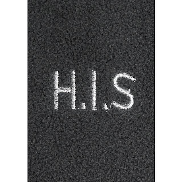 H.I.S Fleecejacke »aus recyceltem Polyester«, in großen Größen bei ♕