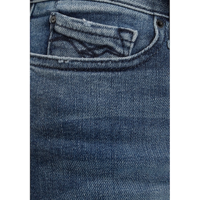 »LUZIEN«, Skinny-fit-Jeans POWERSTRETCH-DENIM bei Used-Effekten ♕ mit Replay