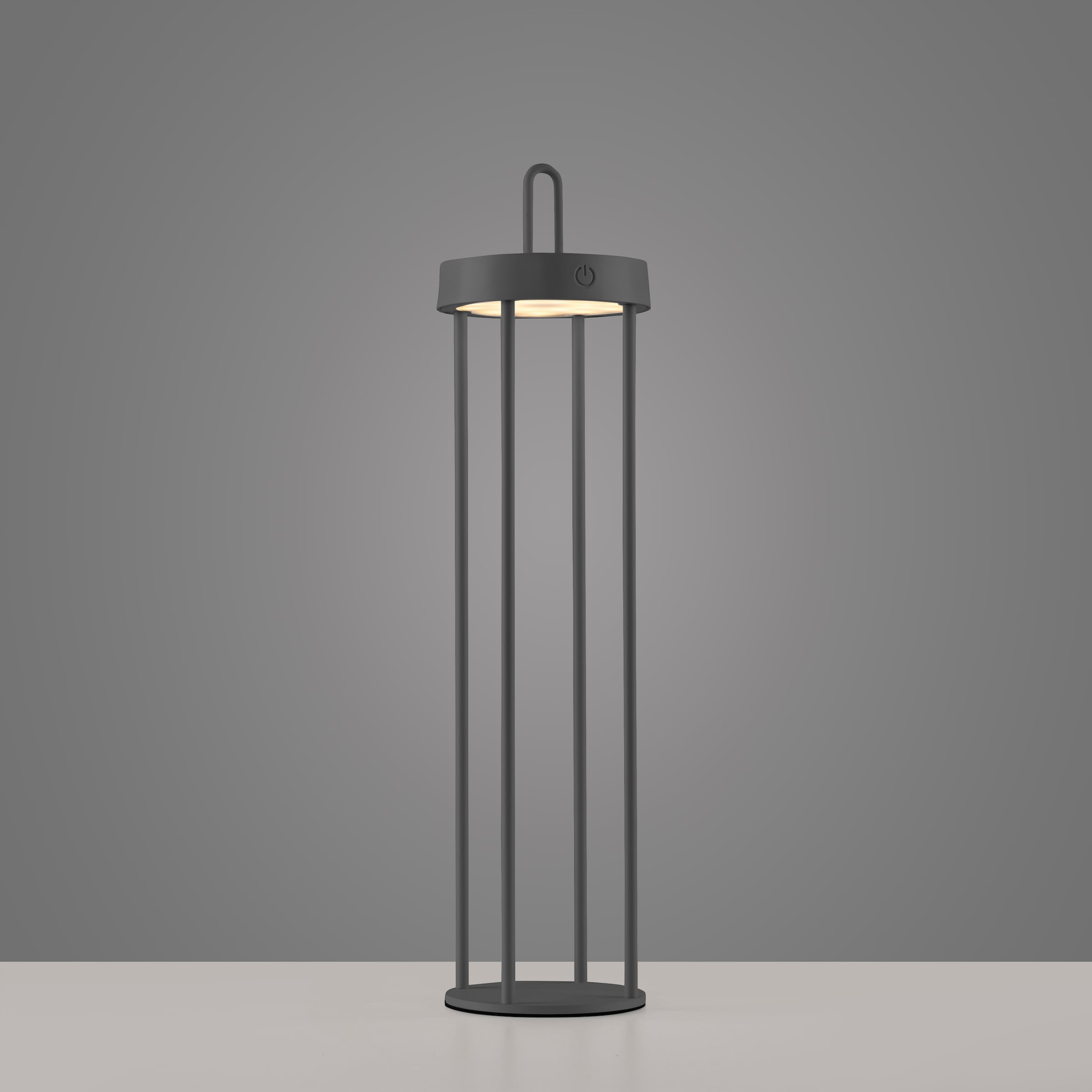 JUST LIGHT Stehlampe »ANSELM«, 1 flammig, Leuchtmittel LED-Modul | LED fest integriert, Akkuleuchte