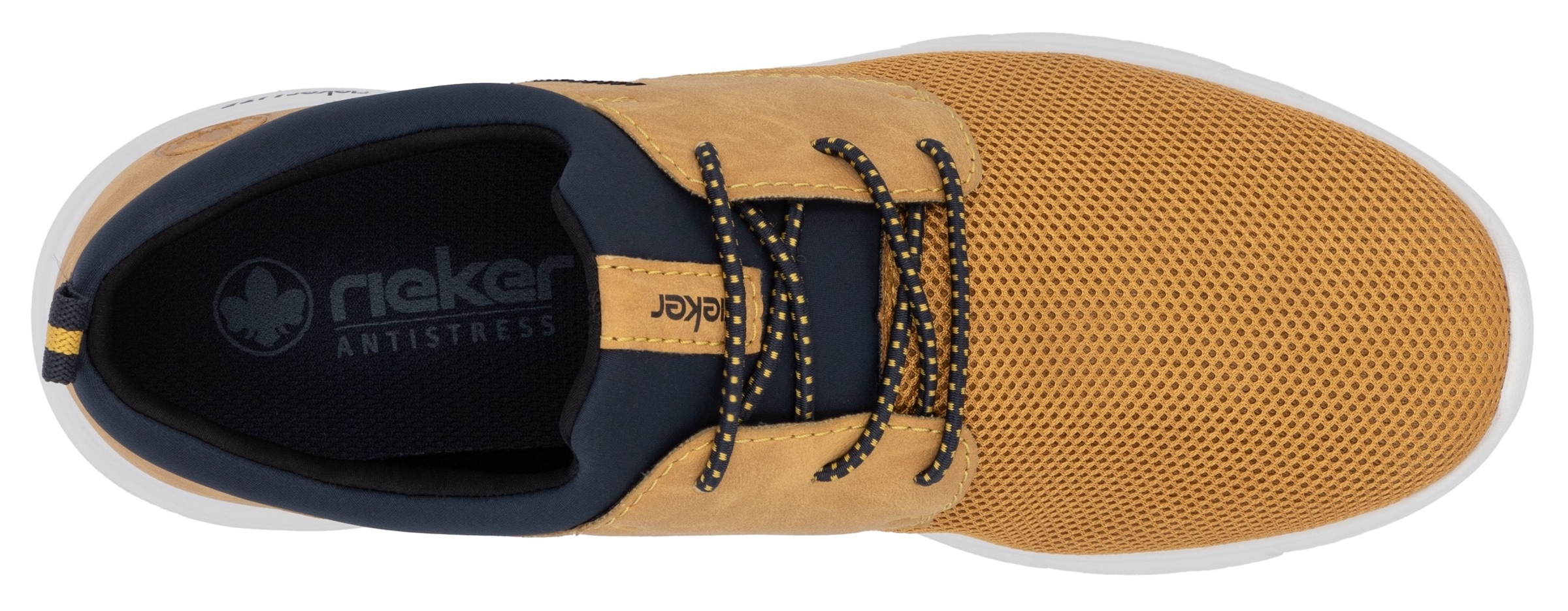 Rieker Slip-On Sneaker, Schlupfschuh, Halbschuh, Freizeitschuh mit Rieker LITE-Sohle